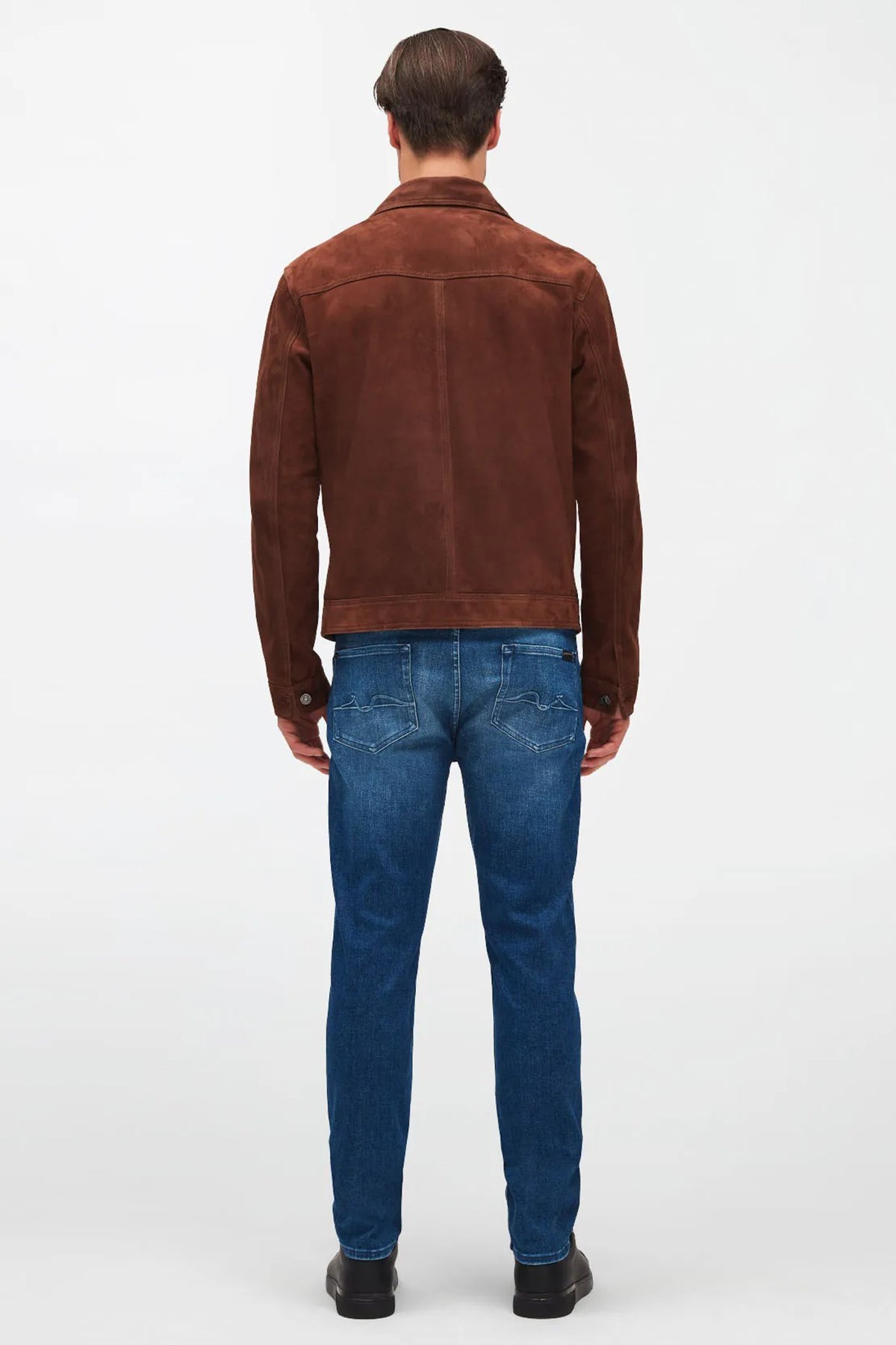 7 For All Mankind Slimmy Tapered Slim Fit Streç Jeans-Libas Trendy Fashion Store