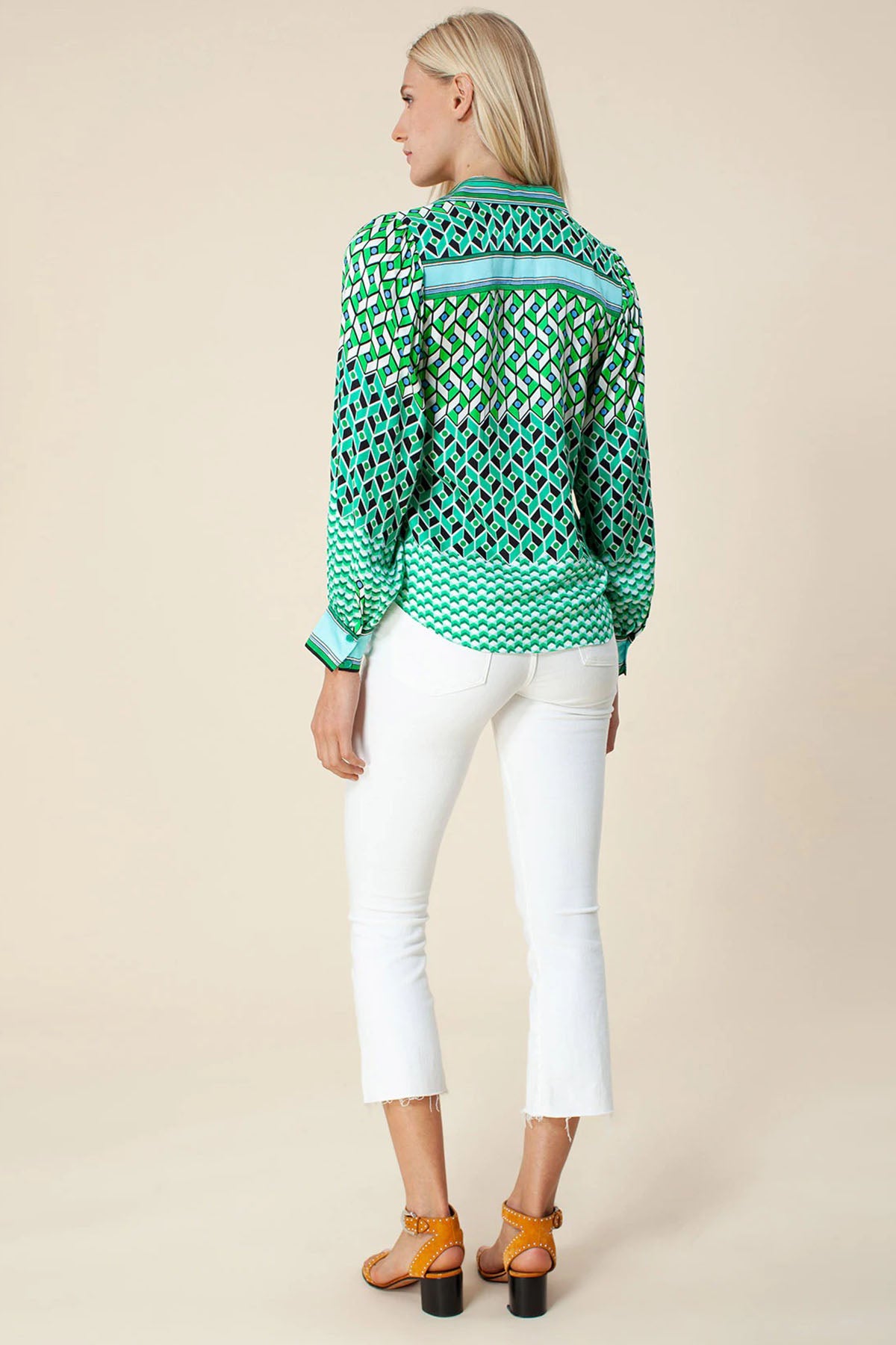 Hale Bob İpekli Bağlamalı Gömlek-Libas Trendy Fashion Store