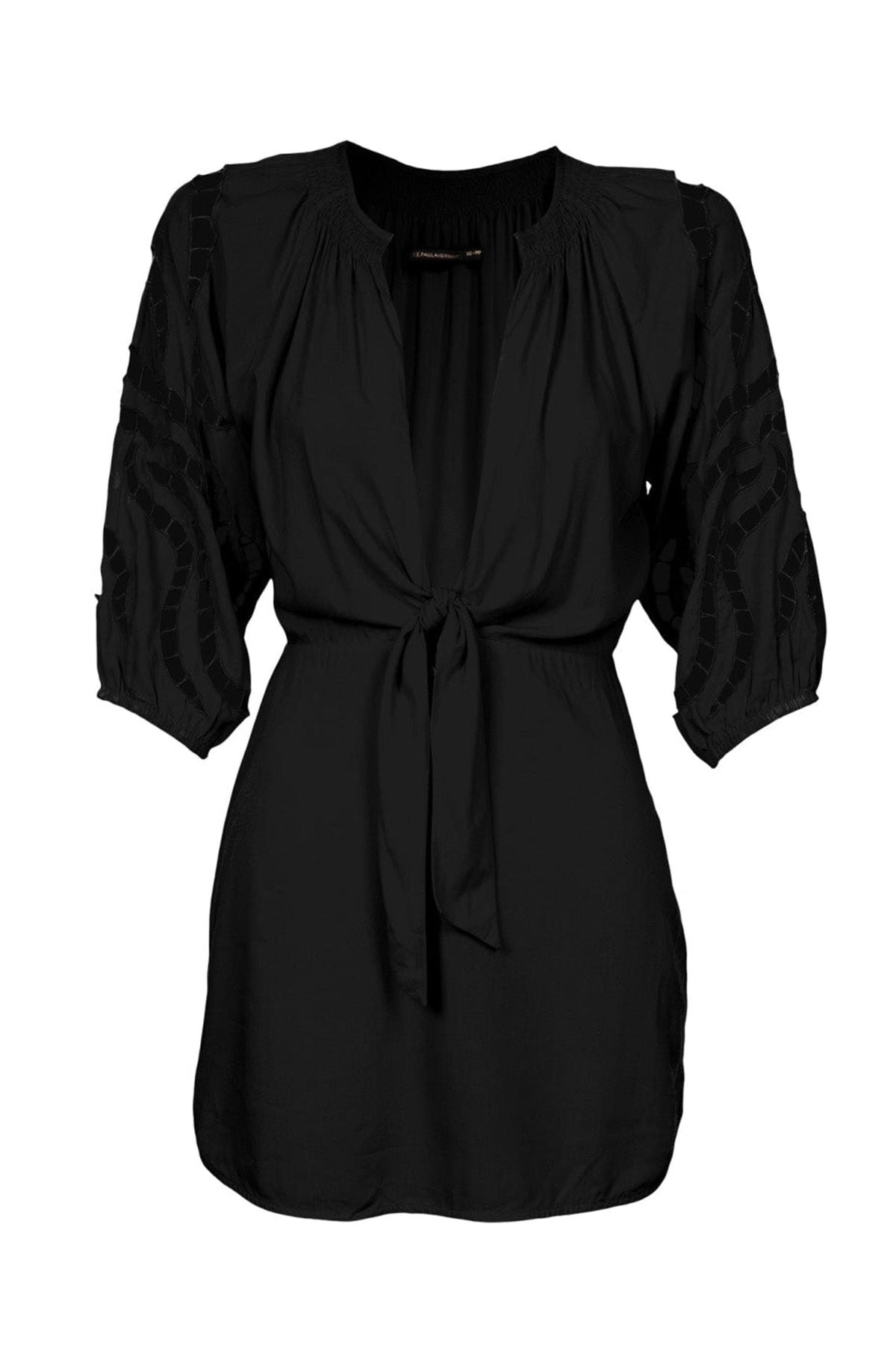 Vix Solid Alice Chemise Belden Kuşaklı Elbise-Libas Trendy Fashion Store