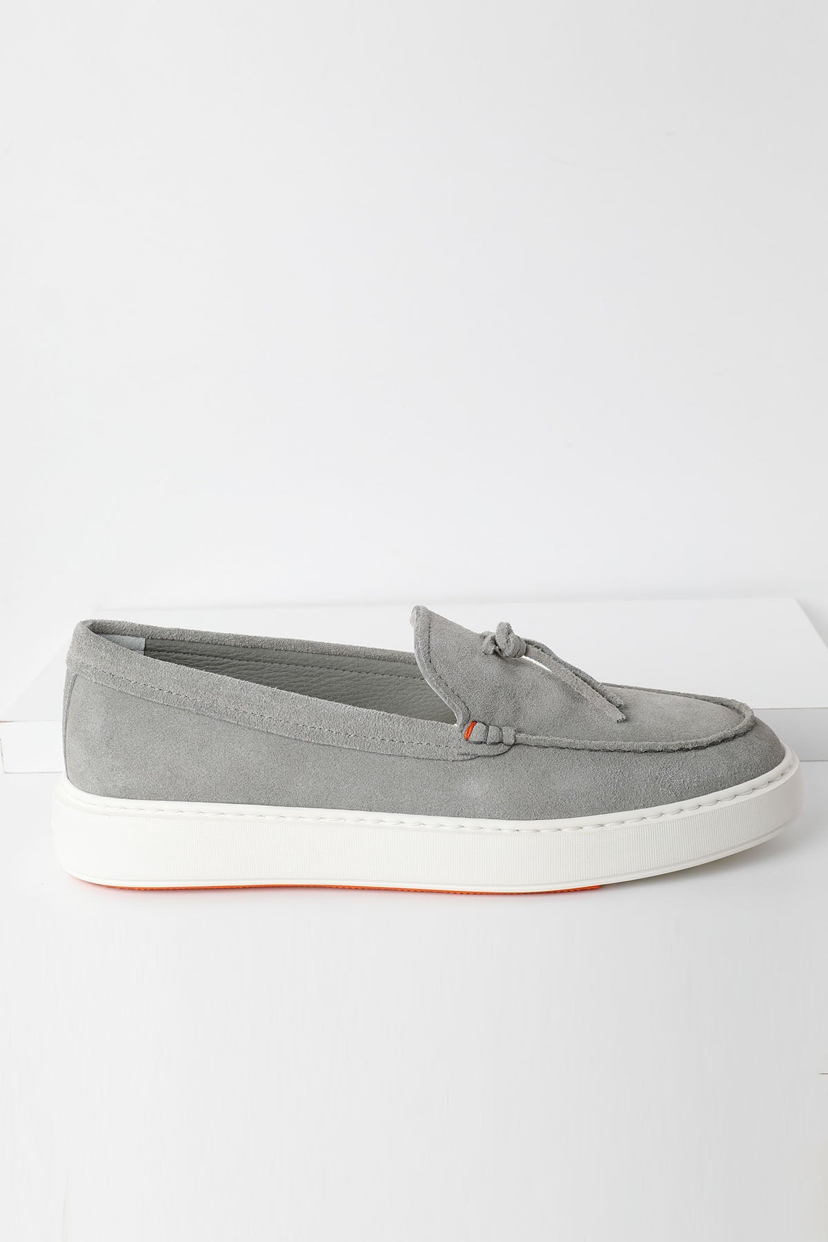 Santoni Süet Loafer Ayakkabı