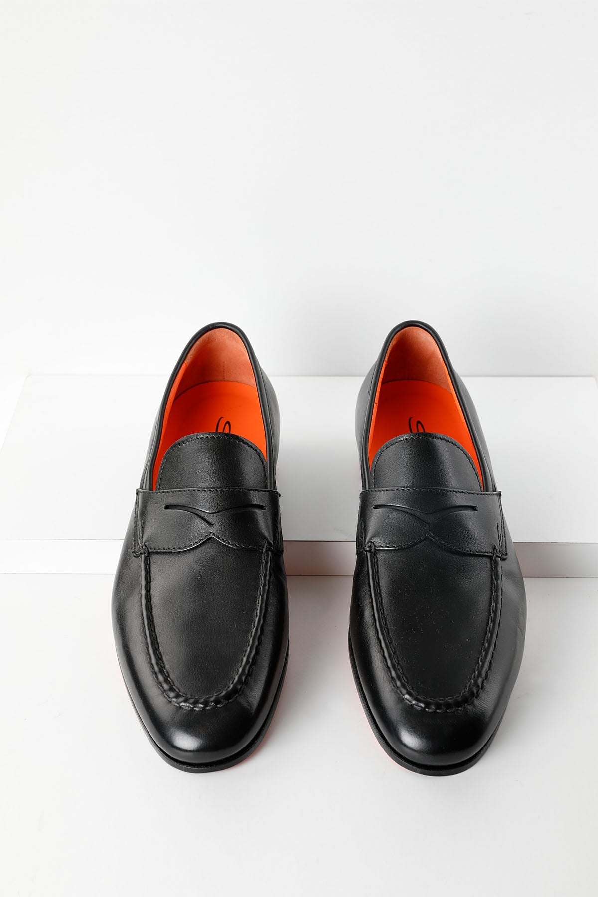 Santoni Goodyear Taban Deri Loafer Ayakkabı