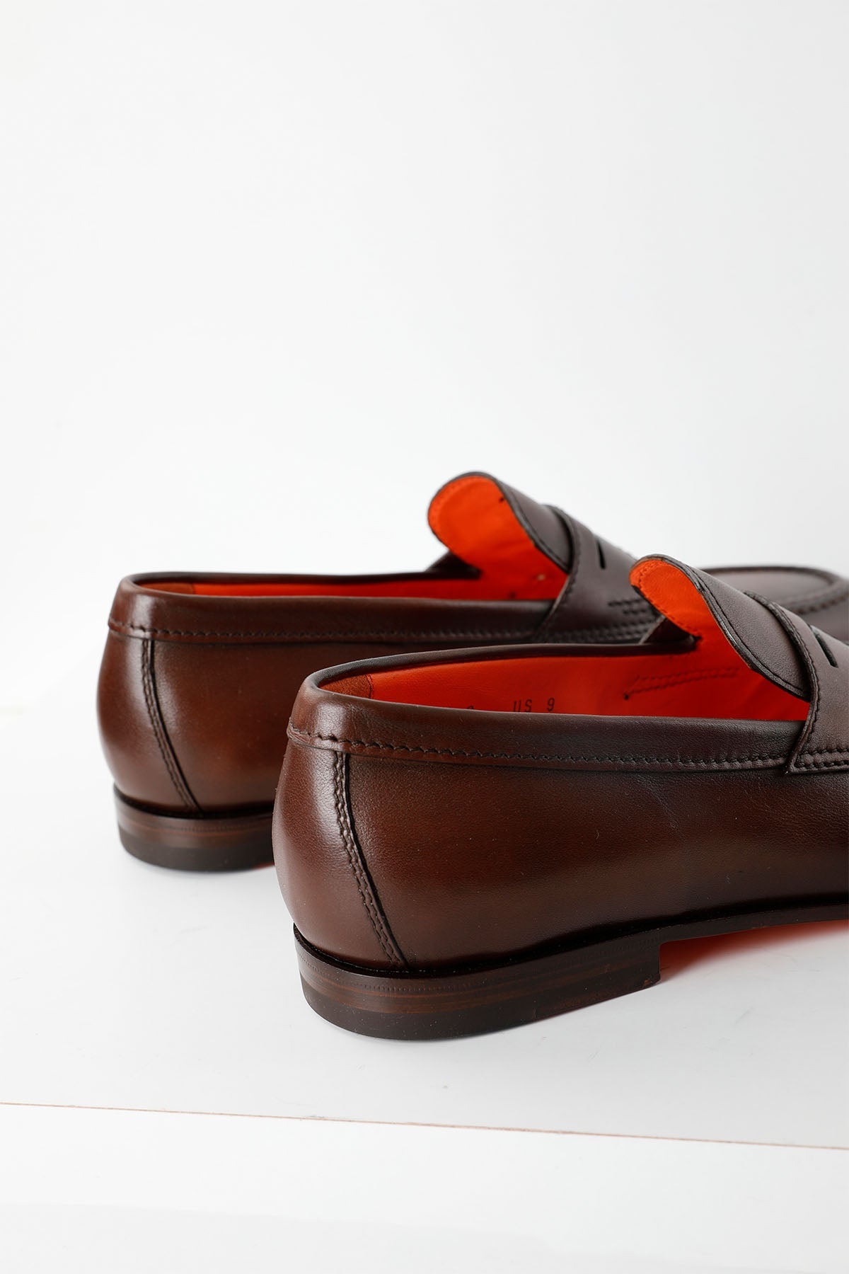 Santoni Goodyear Taban Deri Loafer Ayakkabı