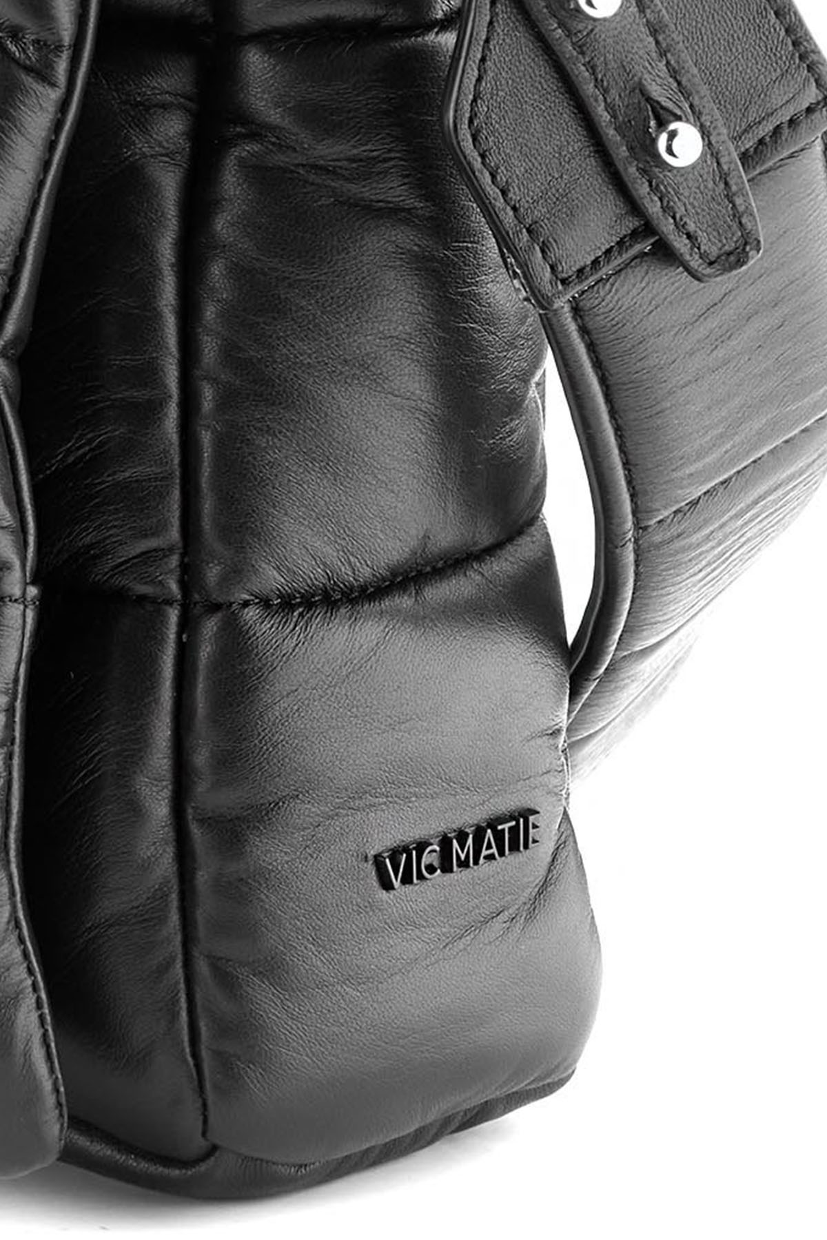 Vic Matie Jacqueline Deri Kapitone Çanta-Libas Trendy Fashion Store