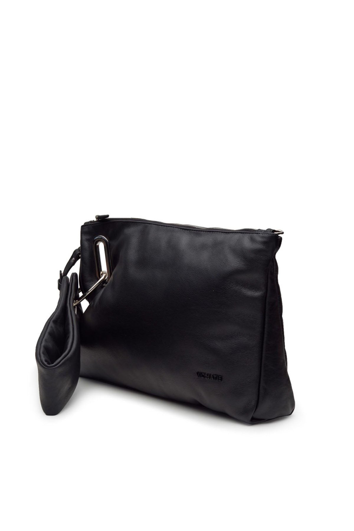 Vic Matie Katrin Deri Clutch Çanta-Libas Trendy Fashion Store