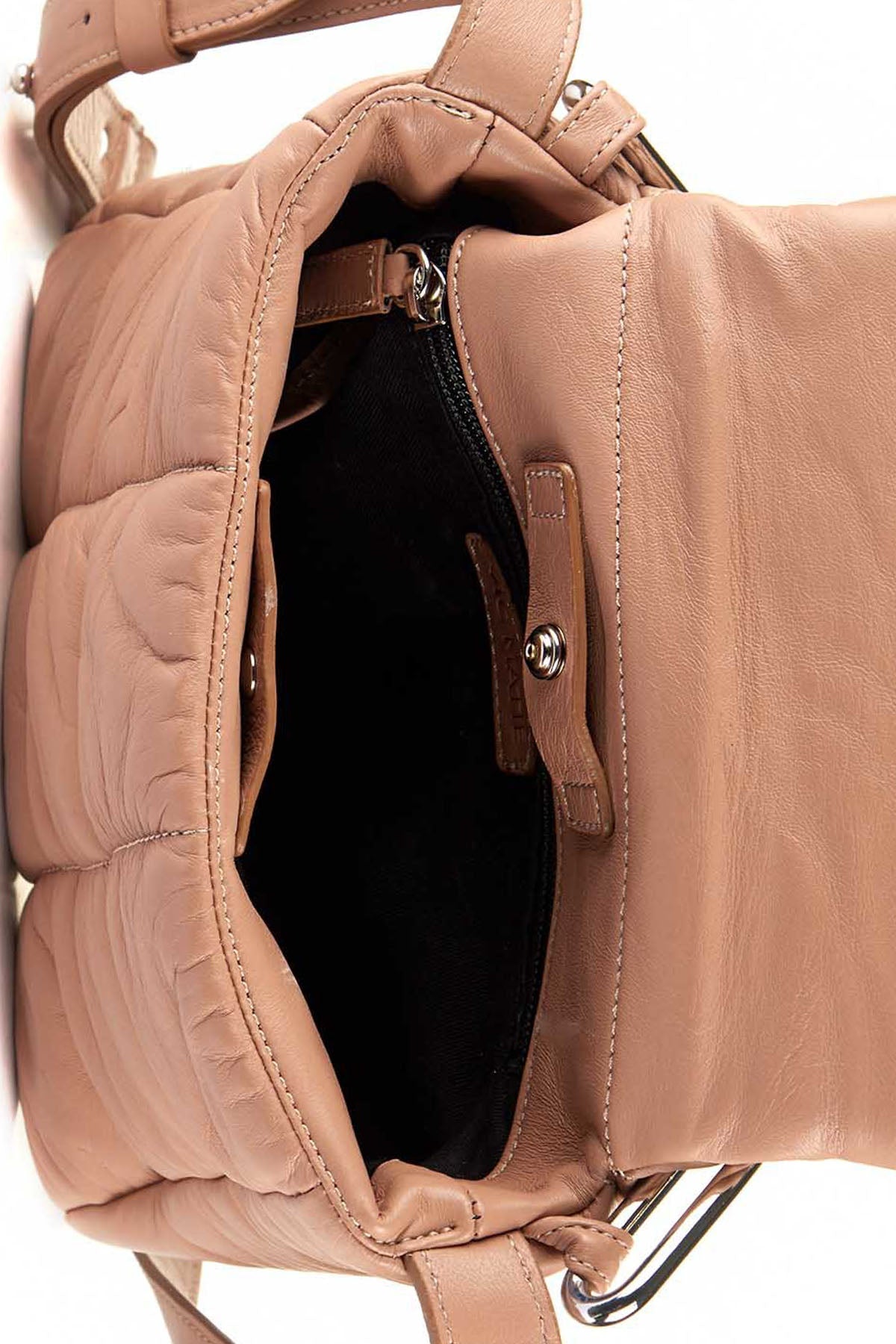 Vic Matie Samira Deri Kapitone Çanta-Libas Trendy Fashion Store