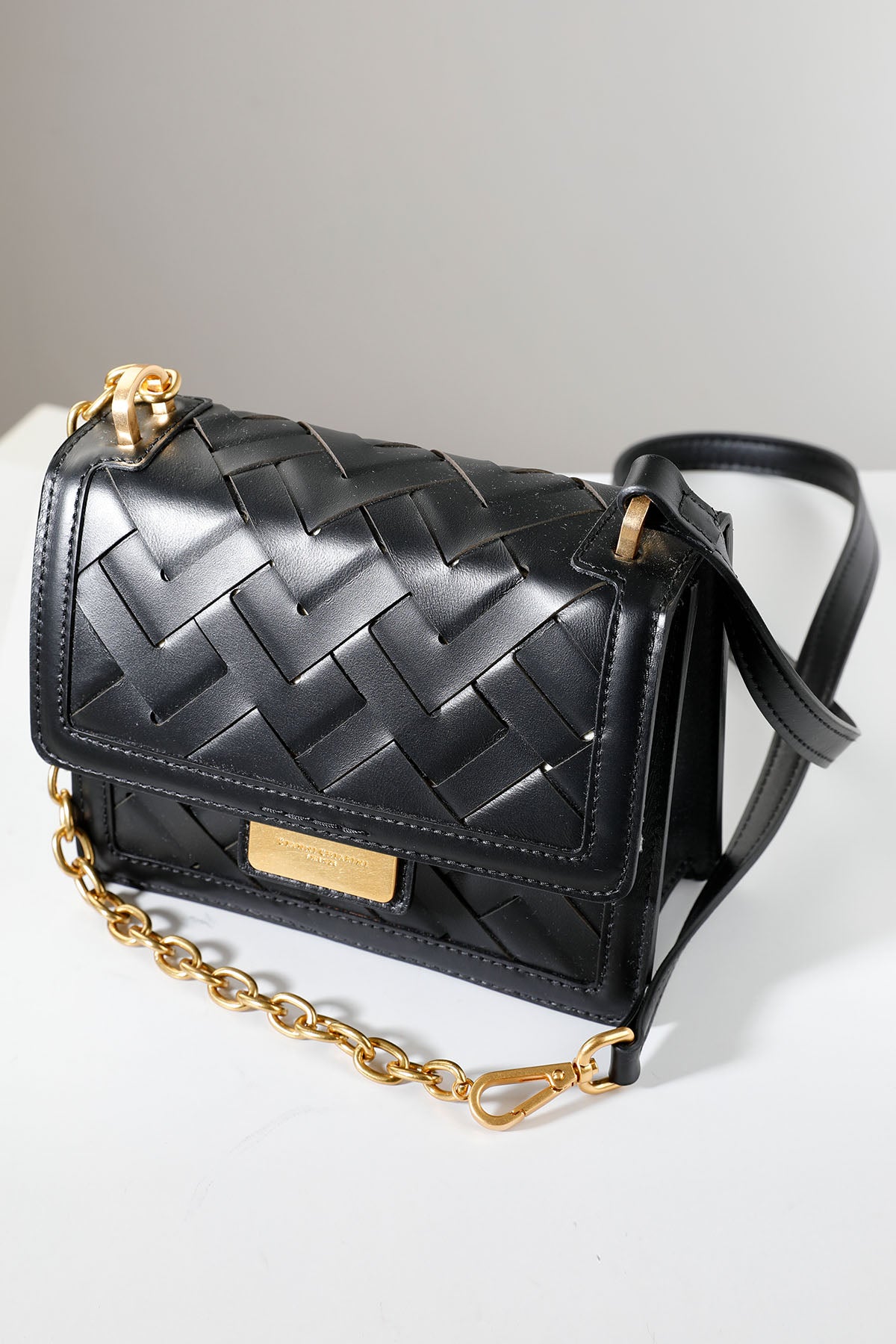 Gianni Chiarini Teresa Örgü Deri Çanta-Libas Trendy Fashion Store