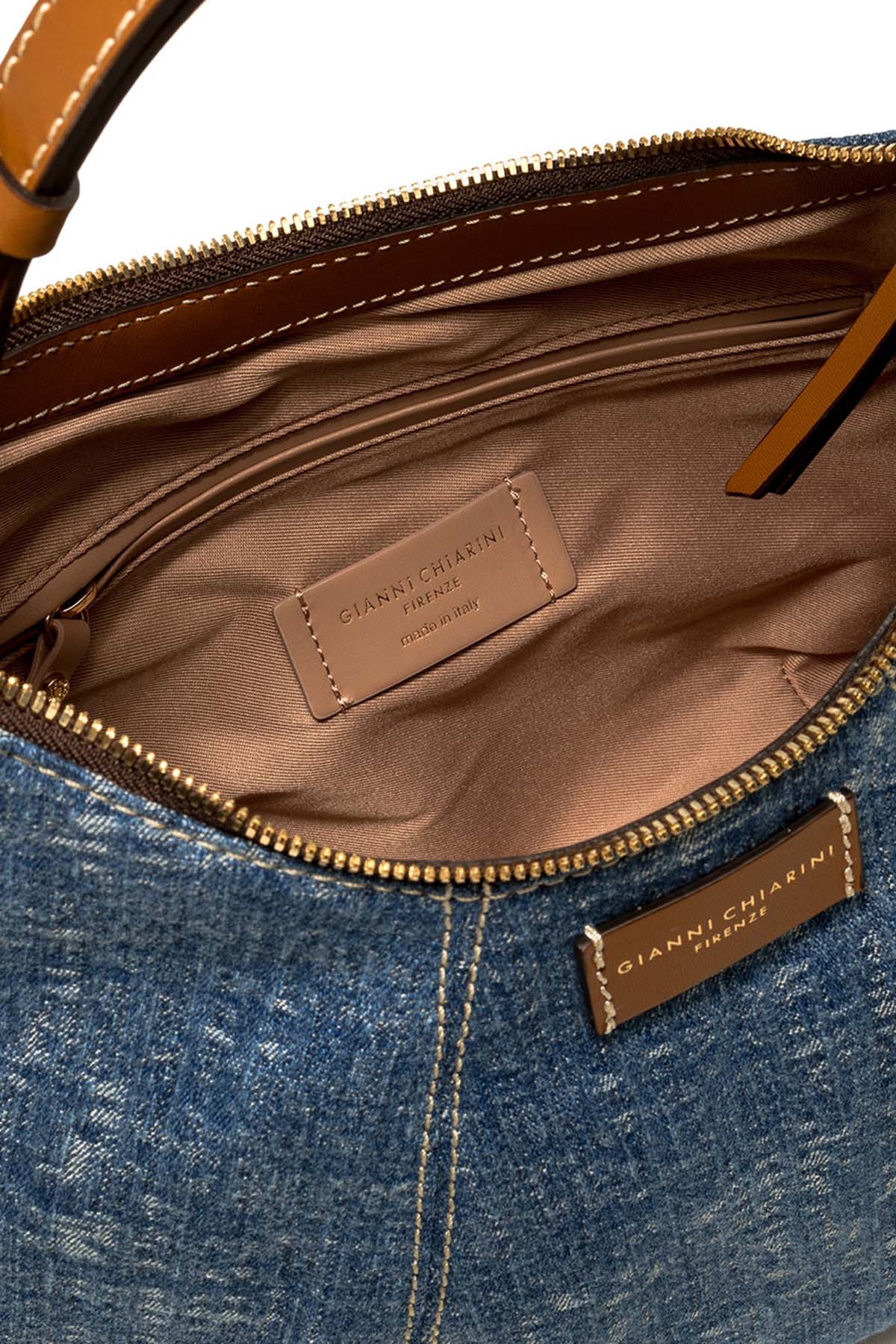 Gianni Chiarini Oasi Denim Çanta-Libas Trendy Fashion Store