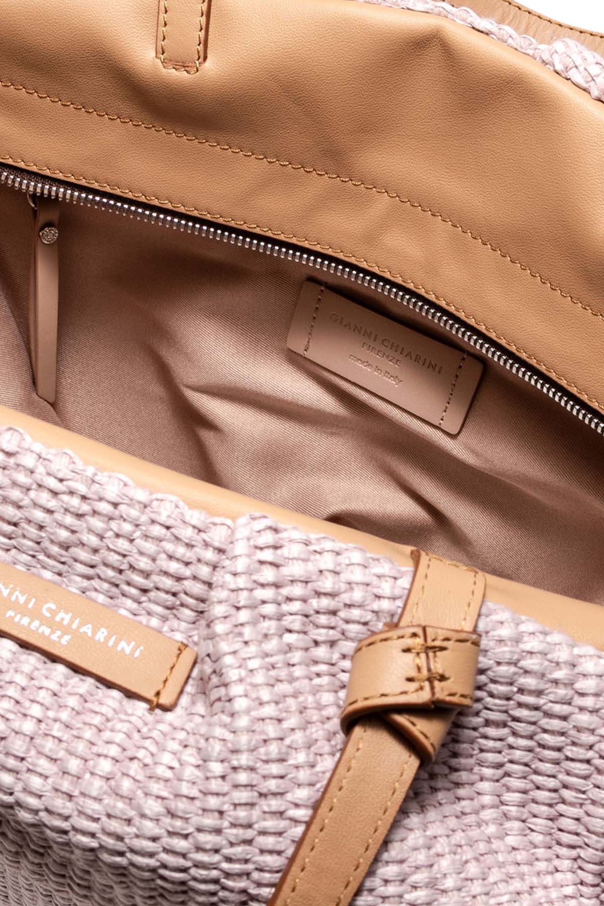 Gianni Chiarini Venere Hasır Örgü Çanta-Libas Trendy Fashion Store