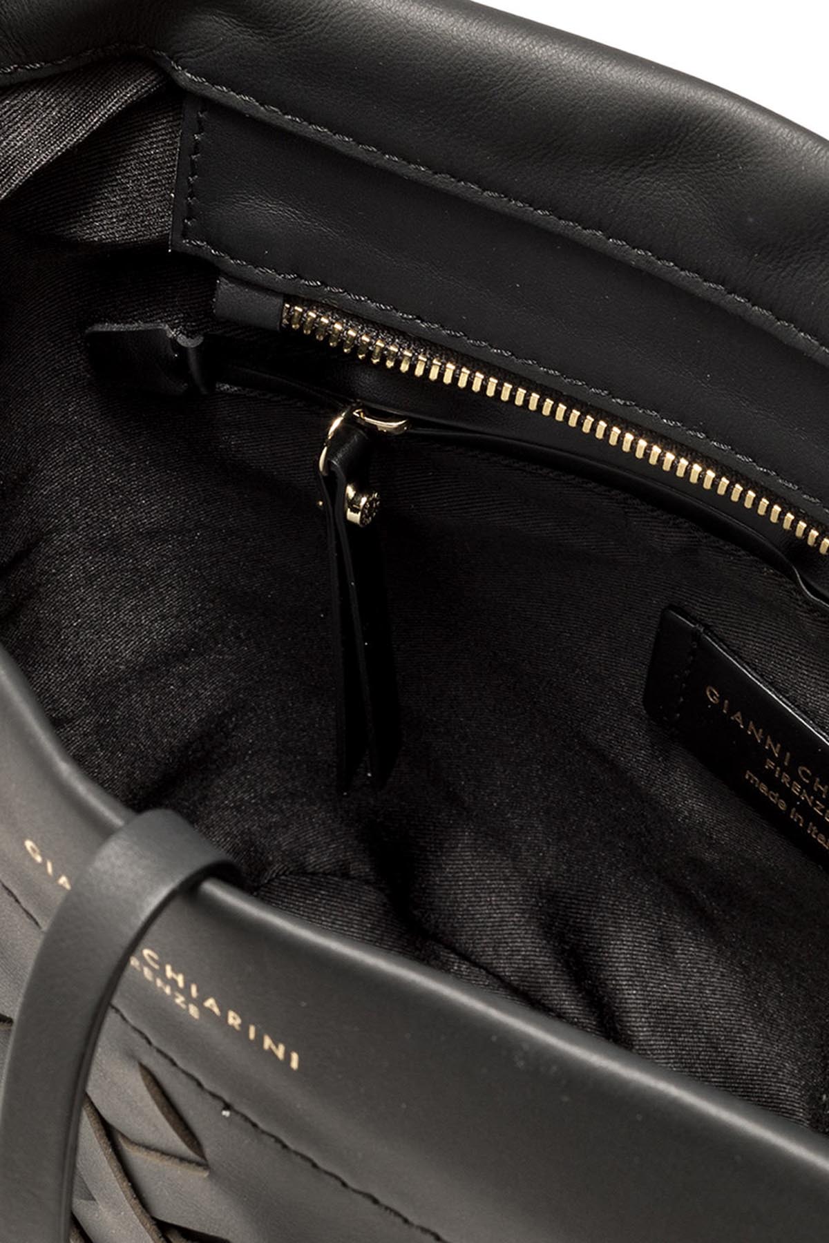 Gianni Chiarini Nur Örgü Deri Çanta-Libas Trendy Fashion Store