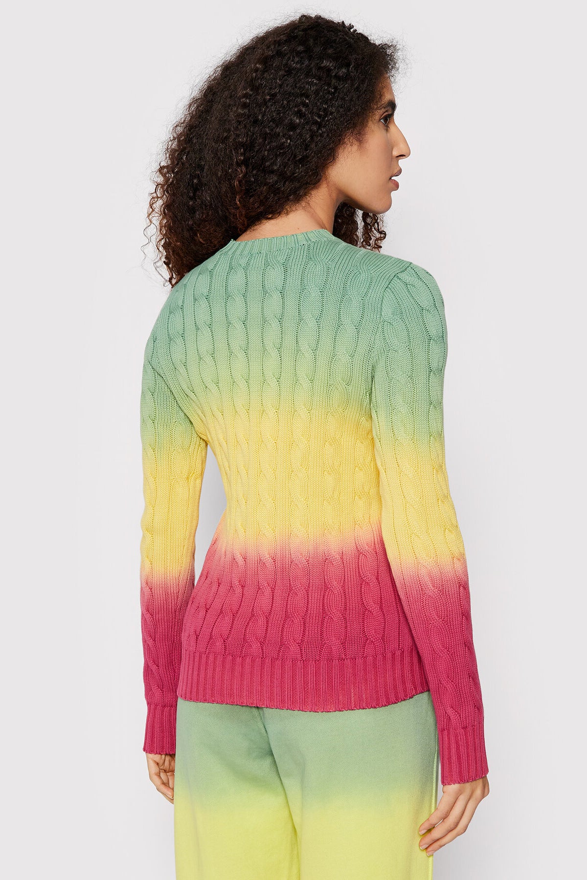 Polo Ralph Lauren Degrade Saç Örgü Triko-Libas Trendy Fashion Store