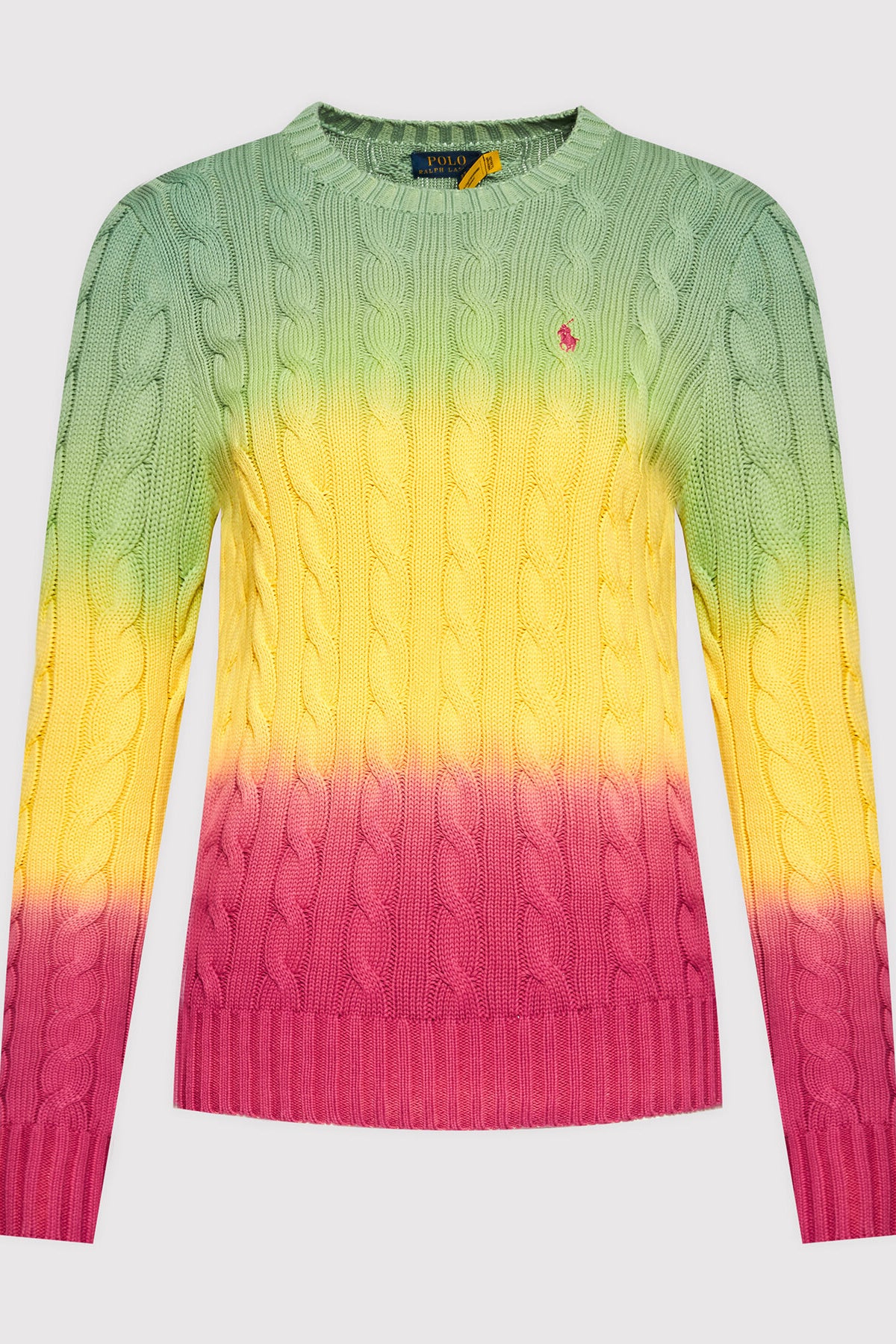 Polo Ralph Lauren Degrade Saç Örgü Triko-Libas Trendy Fashion Store