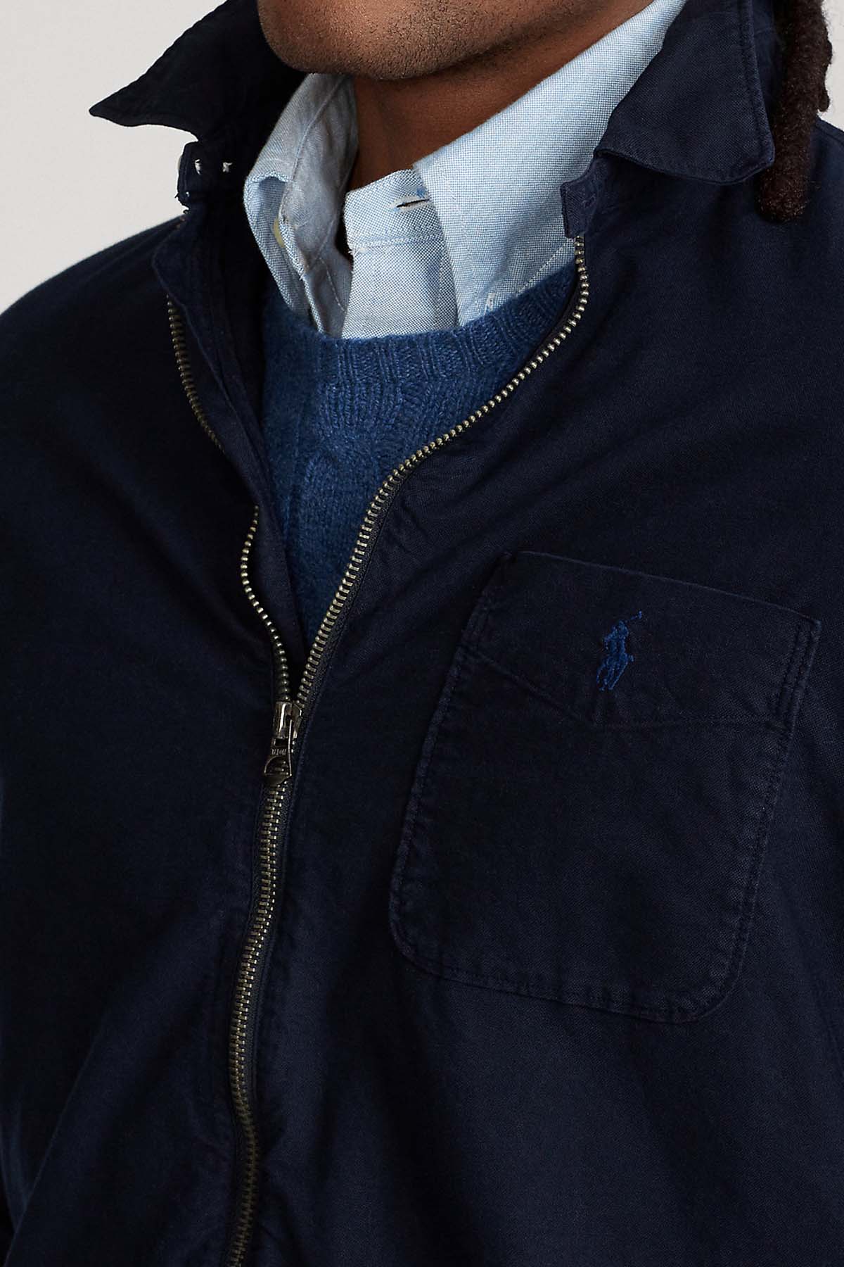 Polo Ralph Lauren Oxford Fermuarlı Gömlek Ceket-Libas Trendy Fashion Store