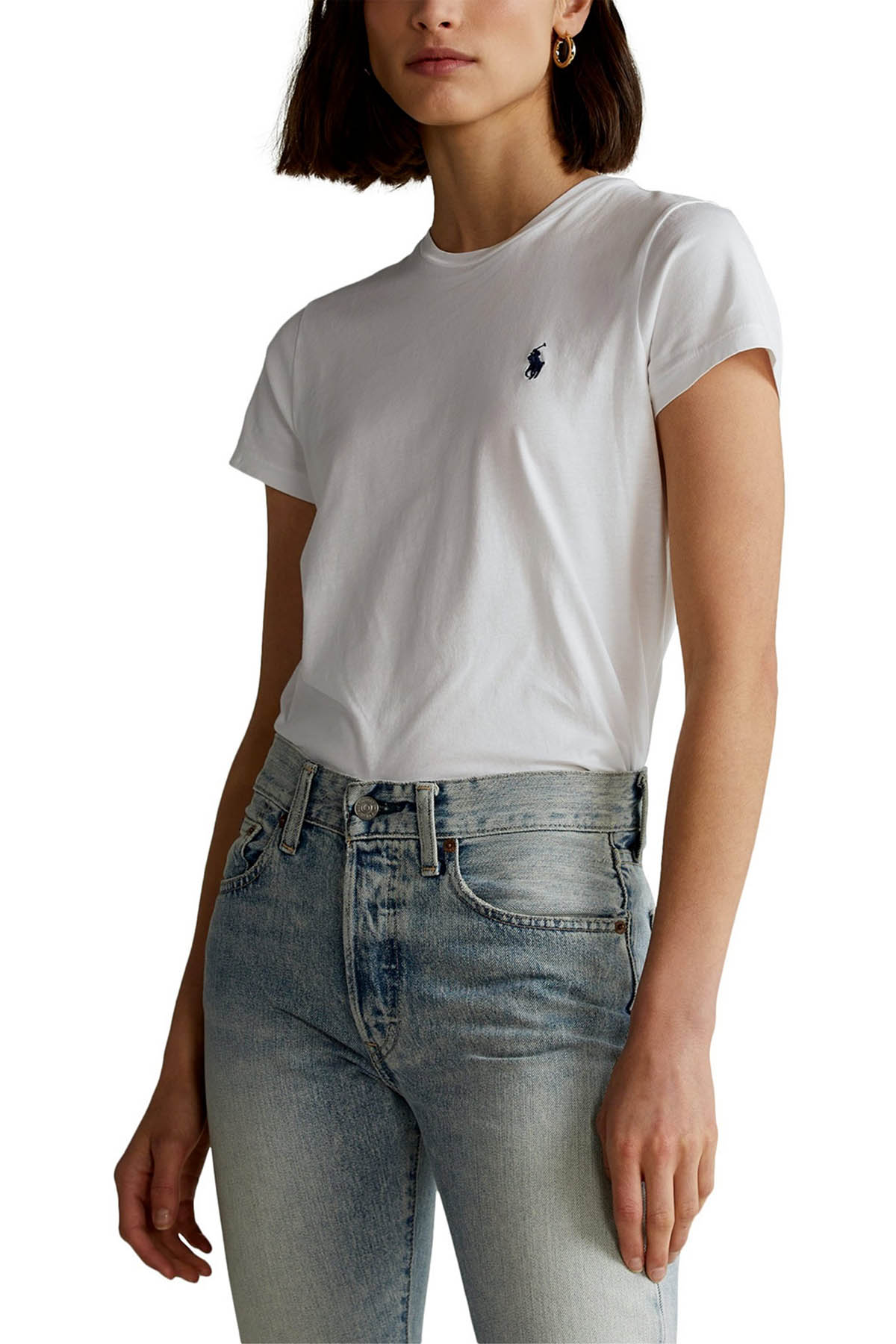 Polo Ralph Lauren Custom Fit Yuvarlak Yaka T-shirt-Libas Trendy Fashion Store