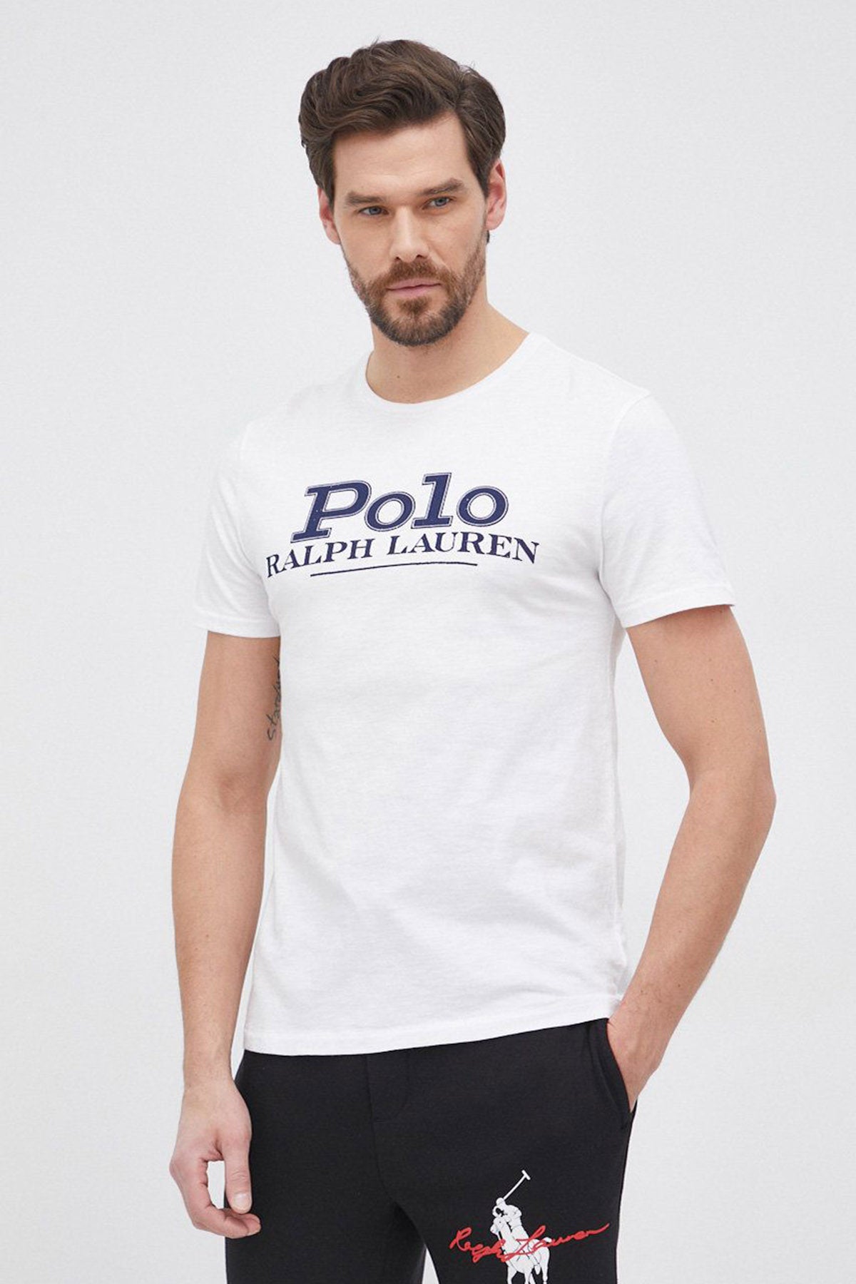Polo Ralph Lauren Yuvarlak Yaka Baskılı T-shirt-Libas Trendy Fashion Store