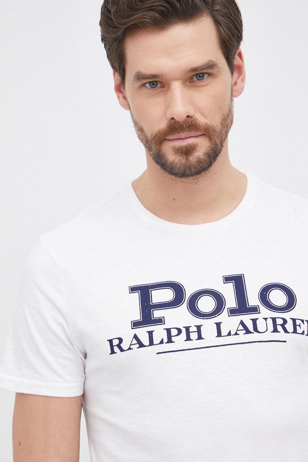 Polo Ralph Lauren Yuvarlak Yaka Baskılı T-shirt-Libas Trendy Fashion Store