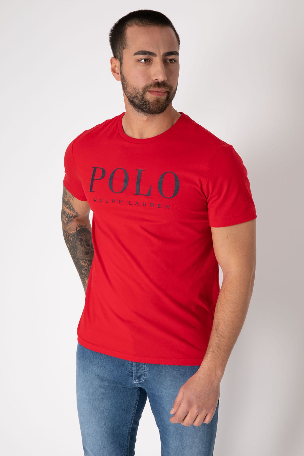 Polo Ralph Lauren Custom Slim Fit Logolu T-shirt-Libas Trendy Fashion Store