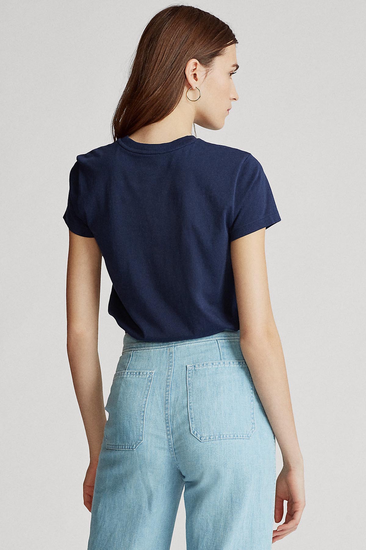 Polo Ralph Lauren Custom Fit Yuvarlak Yaka T-shirt-Libas Trendy Fashion Store