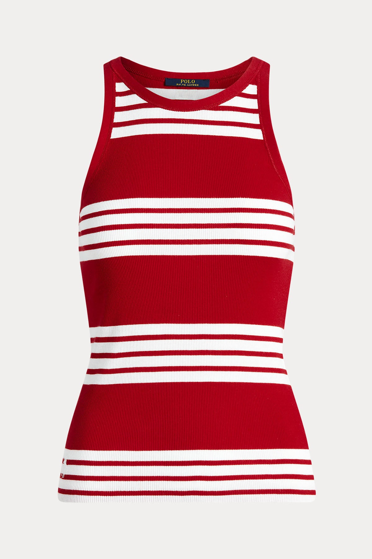 Polo Ralph Lauren Yuvarlak Yaka Çizgili Kolsuz T-shirt-Libas Trendy Fashion Store