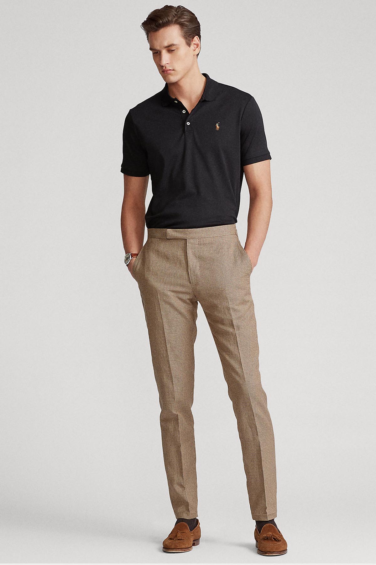 Polo Ralph Lauren Custom Slim Fit Polo Yaka T-shirt-Libas Trendy Fashion Store