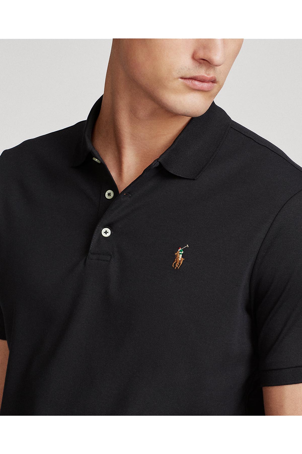 Polo Ralph Lauren Custom Slim Fit Polo Yaka T-shirt-Libas Trendy Fashion Store