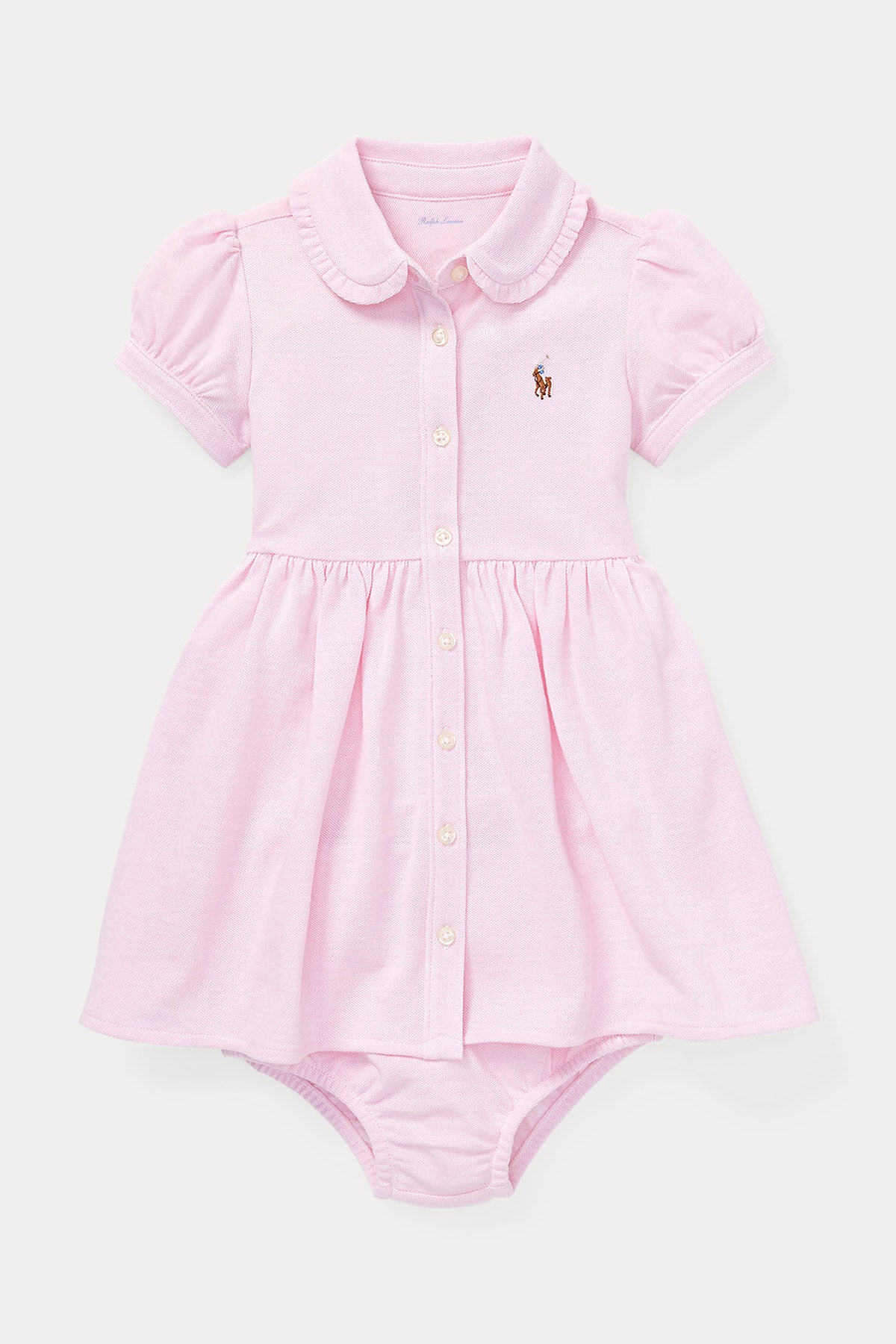 Polo Ralph Lauren Kids 12-18 Aylık Kız Bebek Elbise-Libas Trendy Fashion Store