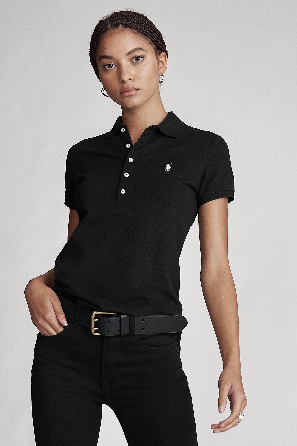 Polo Ralph Lauren Slim Fit Streç Polo Yaka T-shirt-Libas Trendy Fashion Store