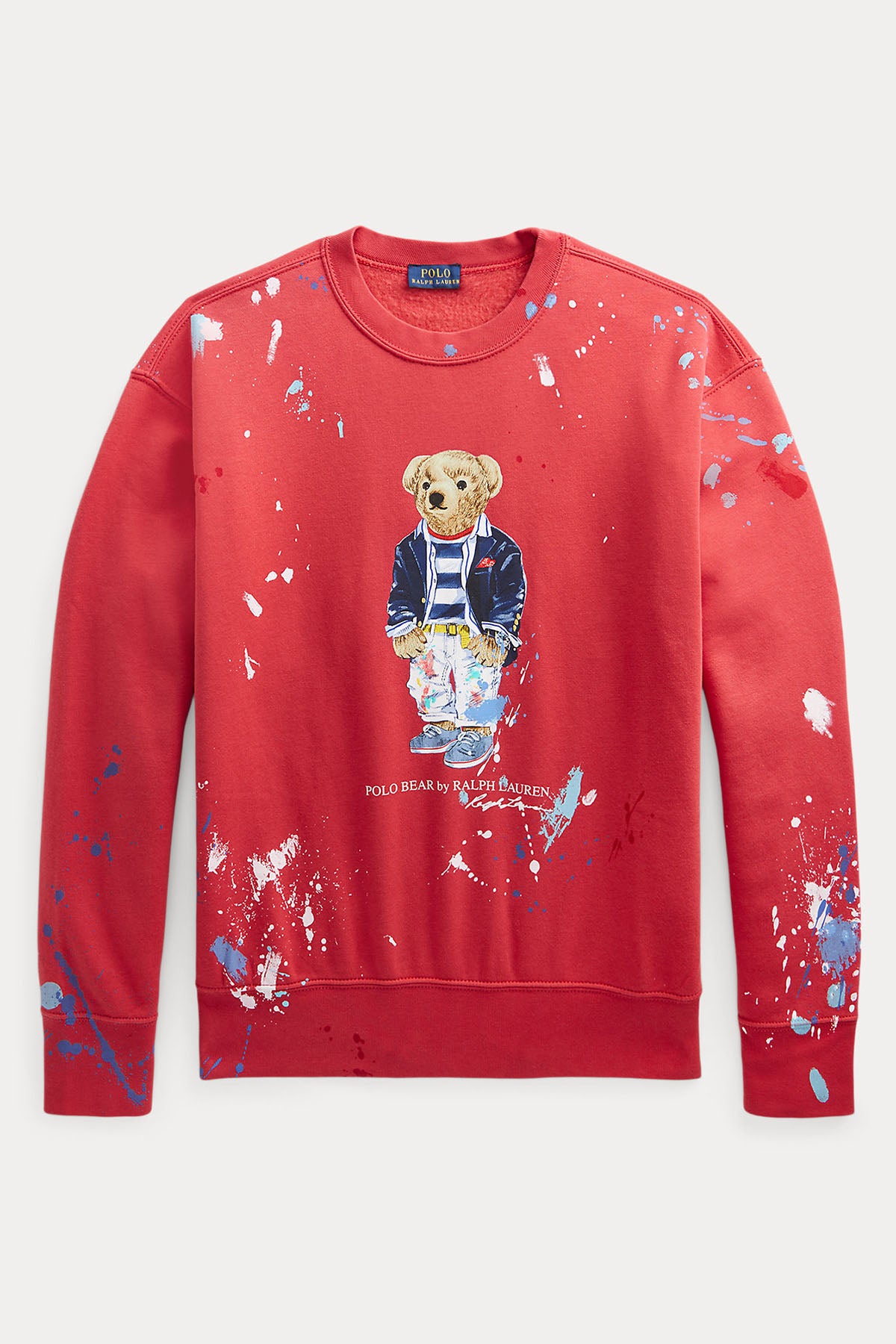 Polo Ralph Lauren Boya Efektli Polo Bear Sweatshirt-Libas Trendy Fashion Store