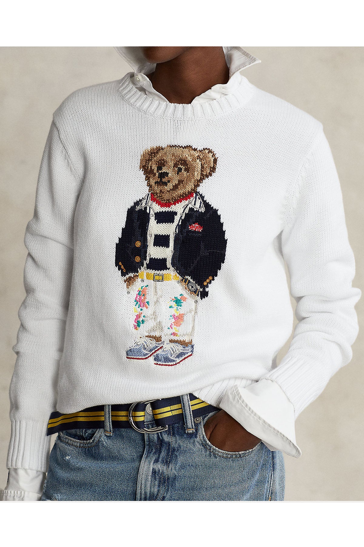 Polo Ralph Lauren Polo Bear Örgü Triko-Libas Trendy Fashion Store