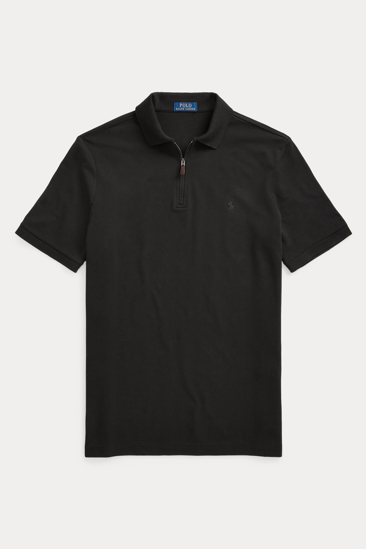 Polo Ralph Lauren Custom Slim Fit Stretch Mesh Fermuarlı Polo Yaka T-shirt-Libas Trendy Fashion Store