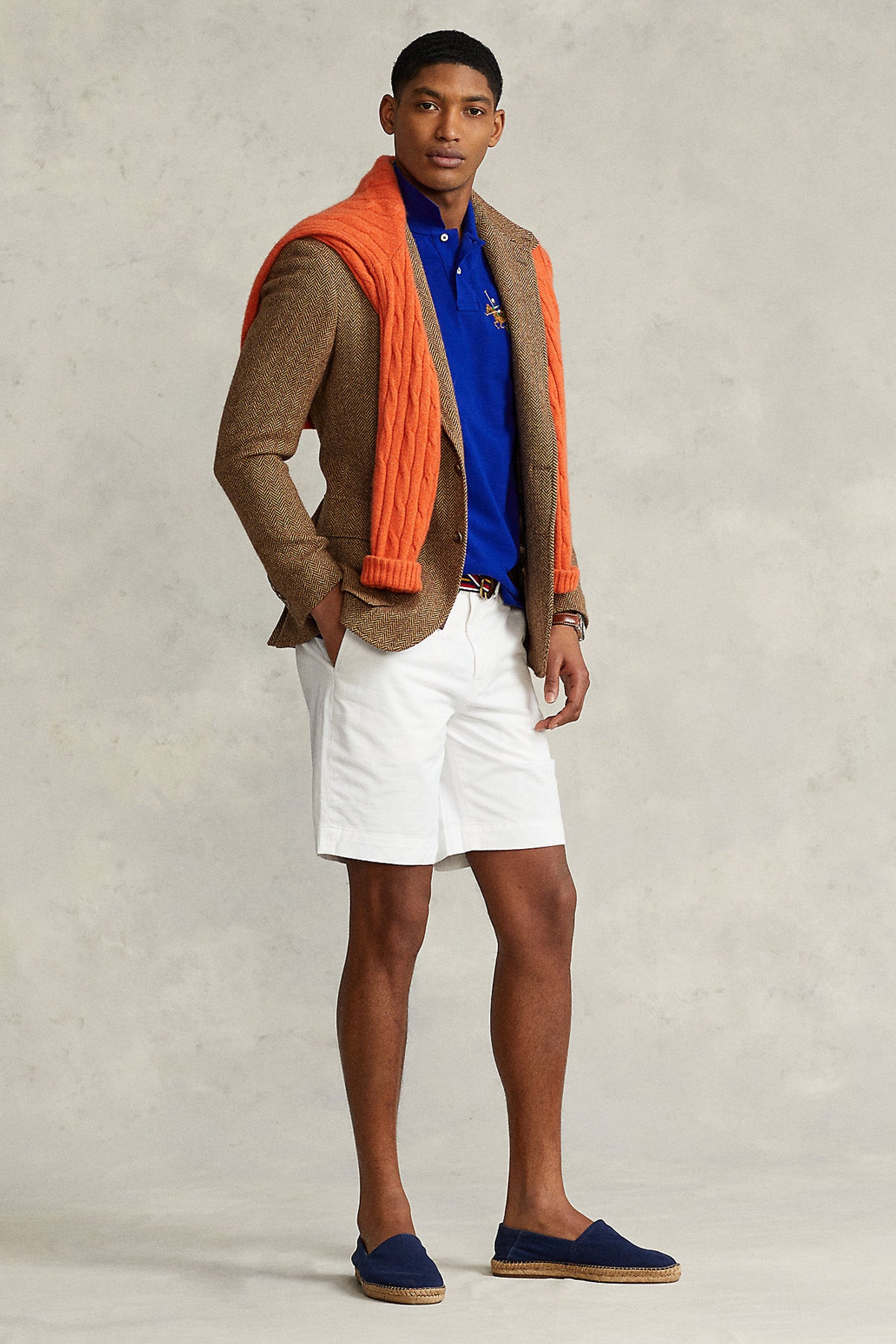 Polo Ralph Lauren Custom Slim Fit Triple Pony Polo Yaka T-shirt-Libas Trendy Fashion Store