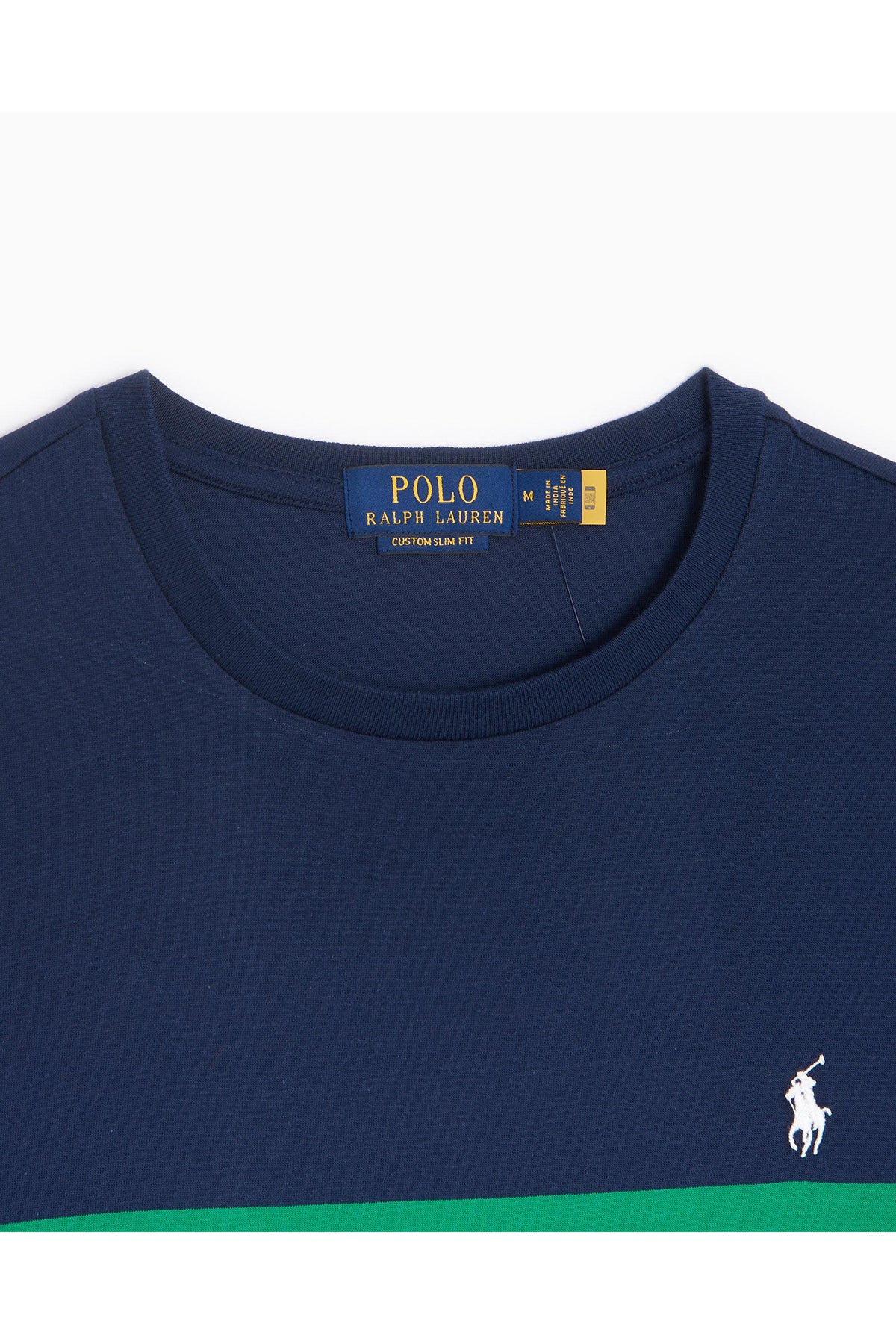 Polo Ralph Lauren Custom Slim Fit Renkli Şeritli T-shirt-Libas Trendy Fashion Store