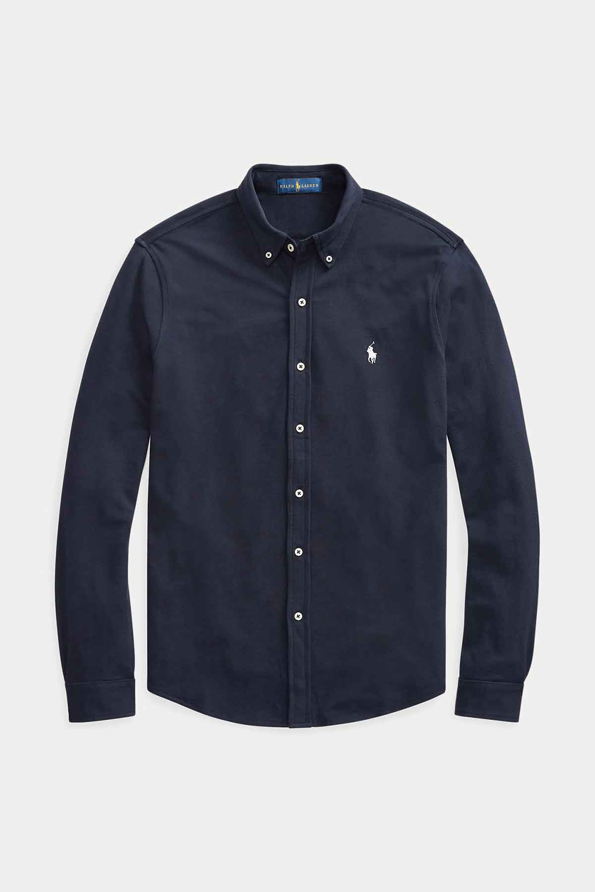 Polo Ralph Lauren Custom Fit Featherweight Mesh Gömlek-Libas Trendy Fashion Store