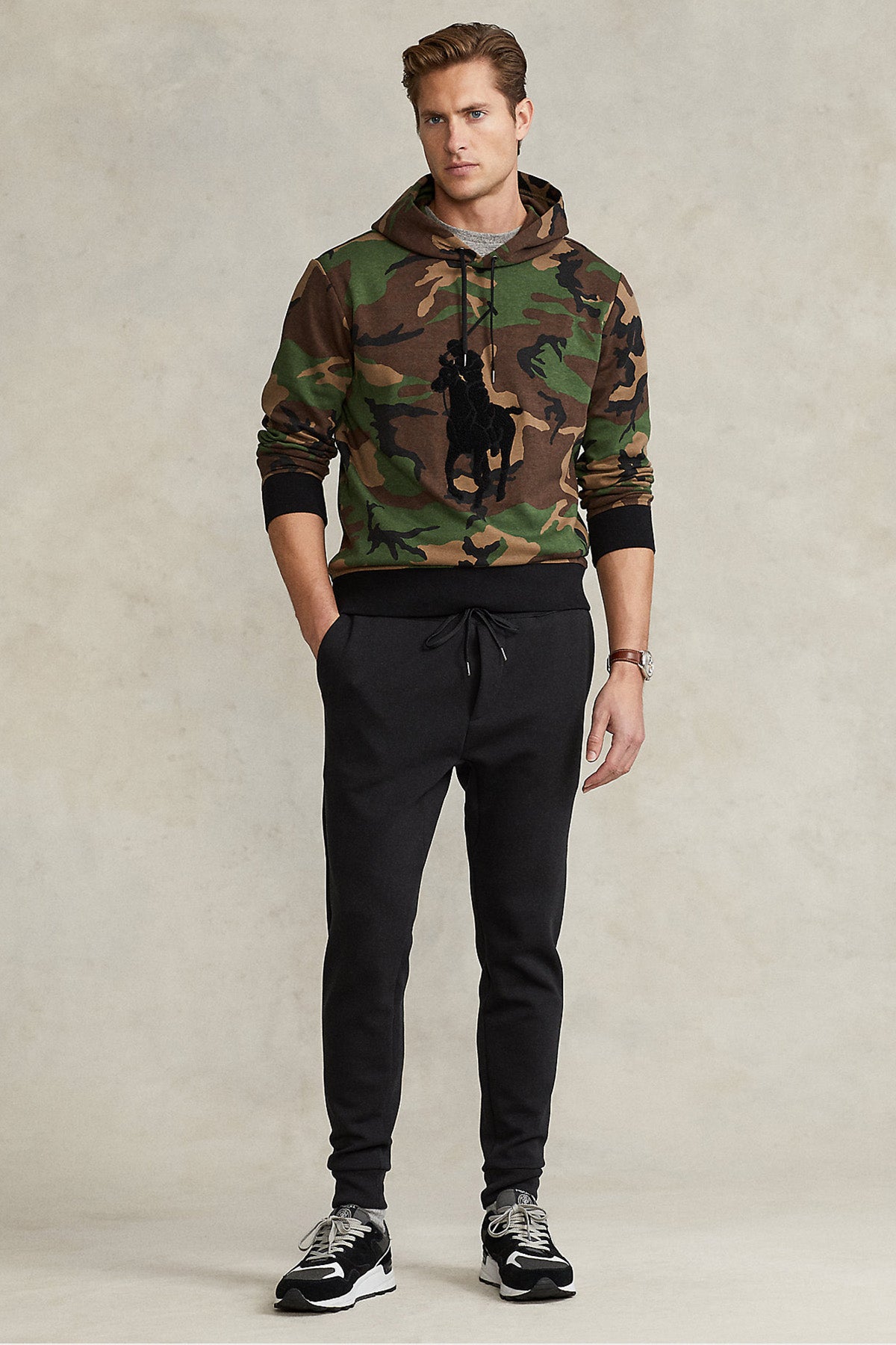 Polo Ralph Lauren Big Pony Logolu Kamuflaj Desenli Sweatshirt-Libas Trendy Fashion Store