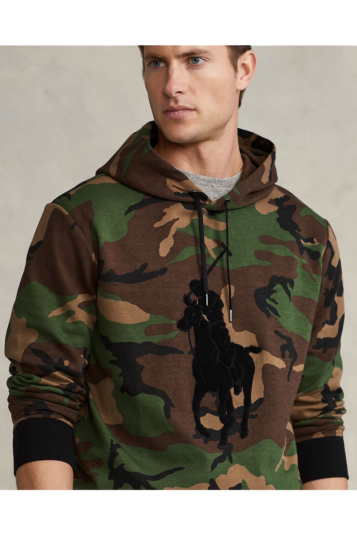 Polo Ralph Lauren Big Pony Logolu Kamuflaj Desenli Sweatshirt-Libas Trendy Fashion Store