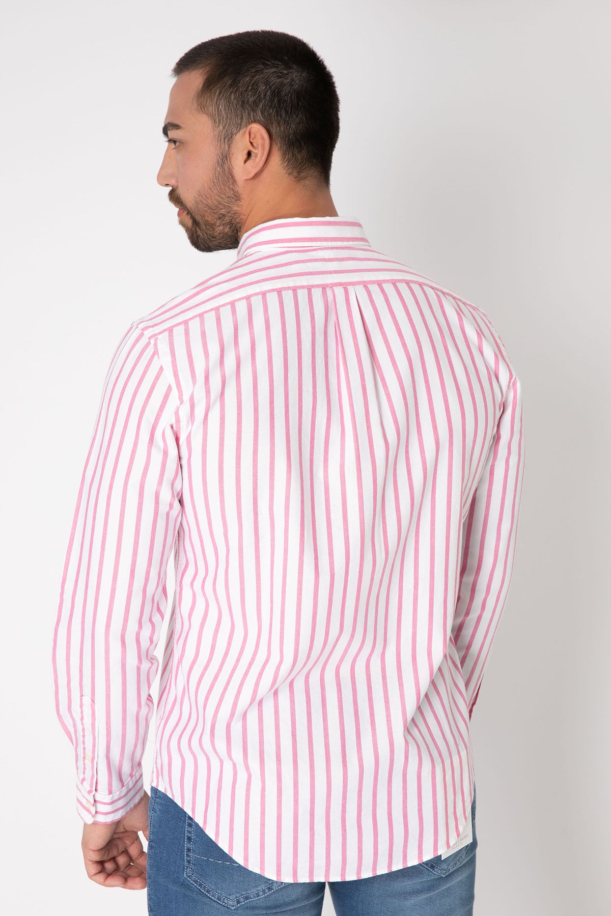 Polo Ralph Lauren Slim Fit Çizgili Oxford Gömlek-Libas Trendy Fashion Store