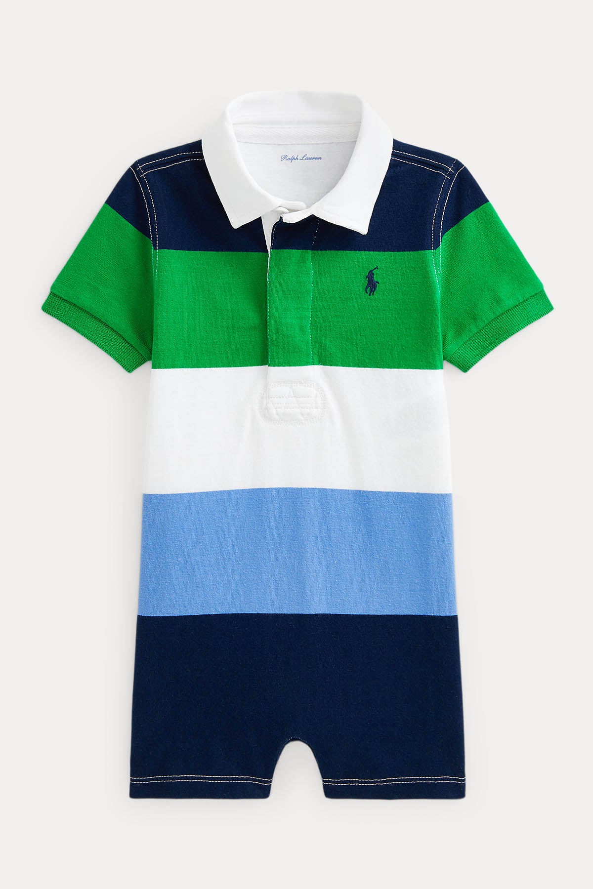 Polo Ralph Lauren Kids 6-12 Aylık Erkek Bebek Polo Yaka Tulum-Libas Trendy Fashion Store