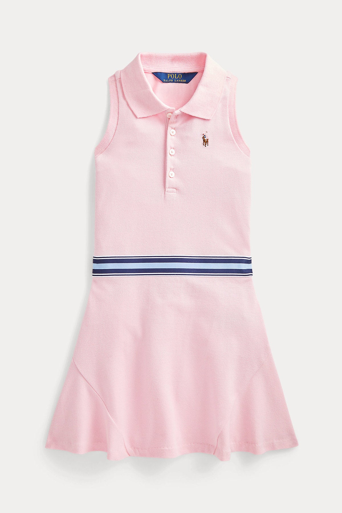 Polo Ralph Lauren Kids 2-4 Yaş Kız Çocuk Polo Yaka Elbise-Libas Trendy Fashion Store