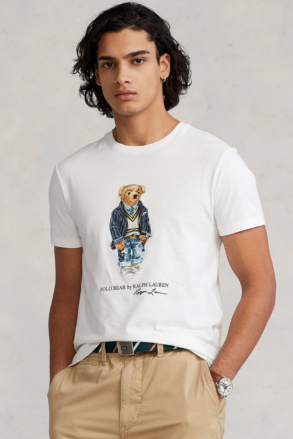 Polo Ralph Lauren Custom Slim Fit Polo Bear T-shirt-Libas Trendy Fashion Store