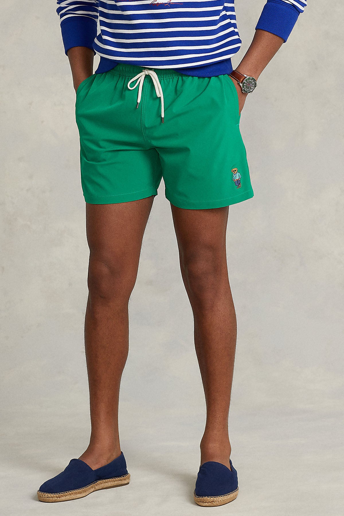 Polo Ralph Lauren Beli Lastikli Polo Bear Şort Mayo-Libas Trendy Fashion Store