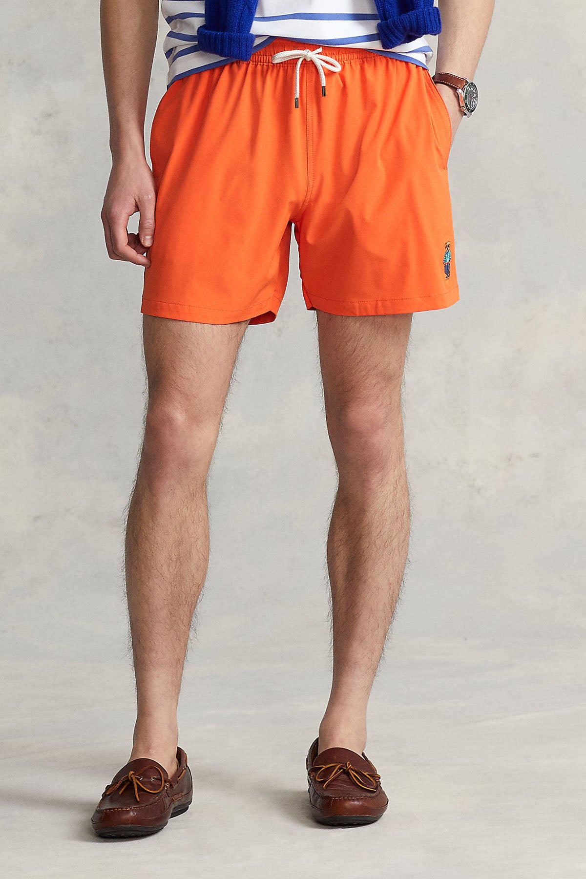 Polo Ralph Lauren Beli Lastikli Polo Bear Şort Mayo-Libas Trendy Fashion Store