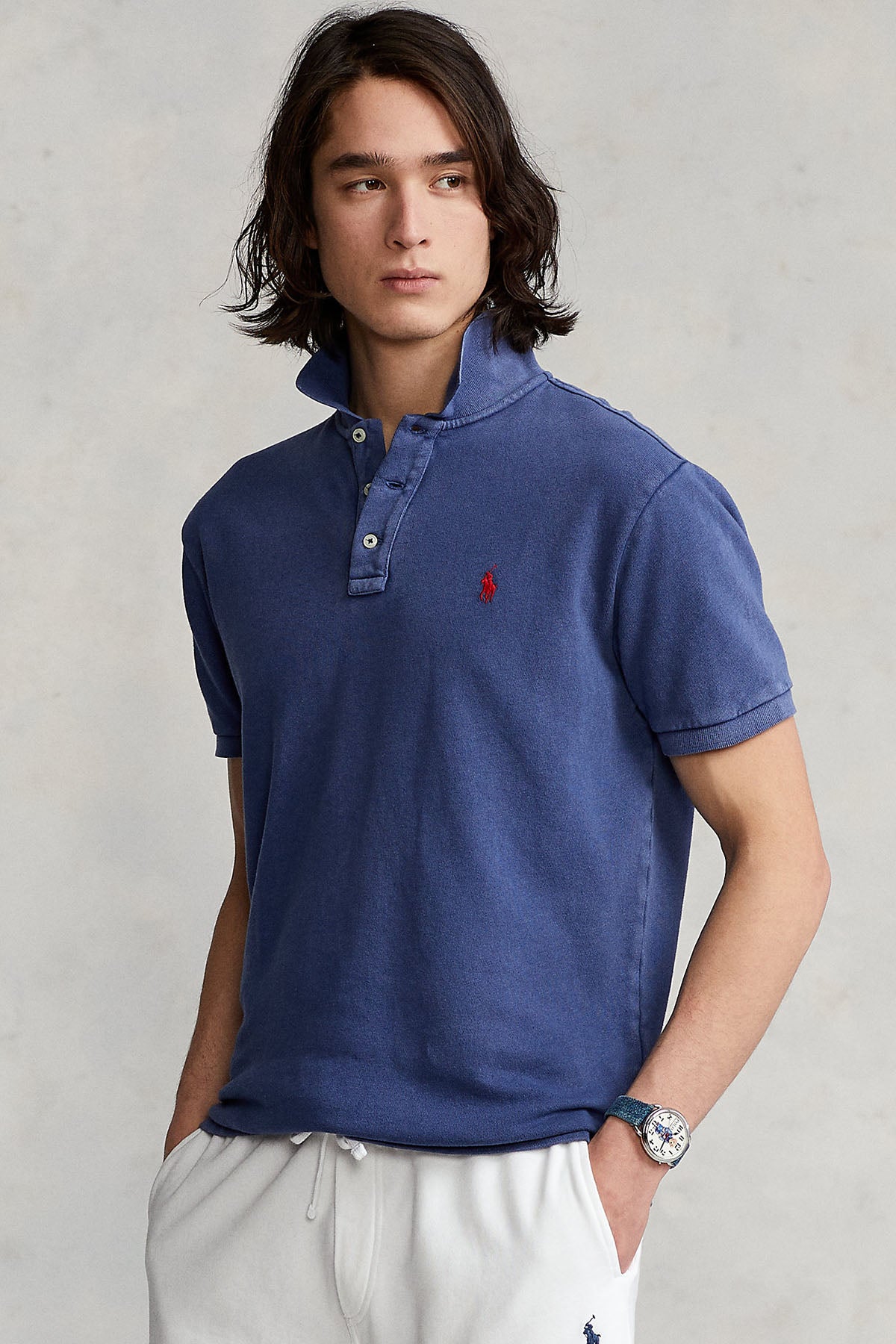 Polo Ralph Lauren Custom Fit Polo Yaka T-shirt-Libas Trendy Fashion Store