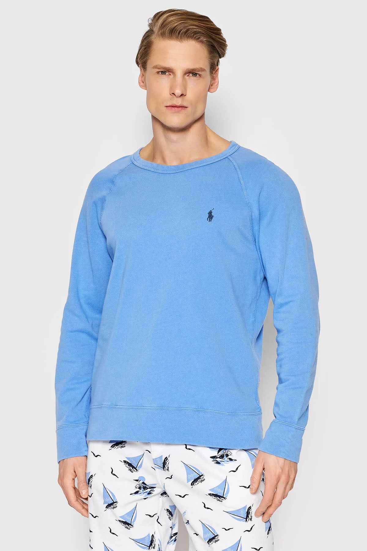 Polo Ralph Lauren Custom Fit Yuvarlak Yaka Sweatshirt-Libas Trendy Fashion Store
