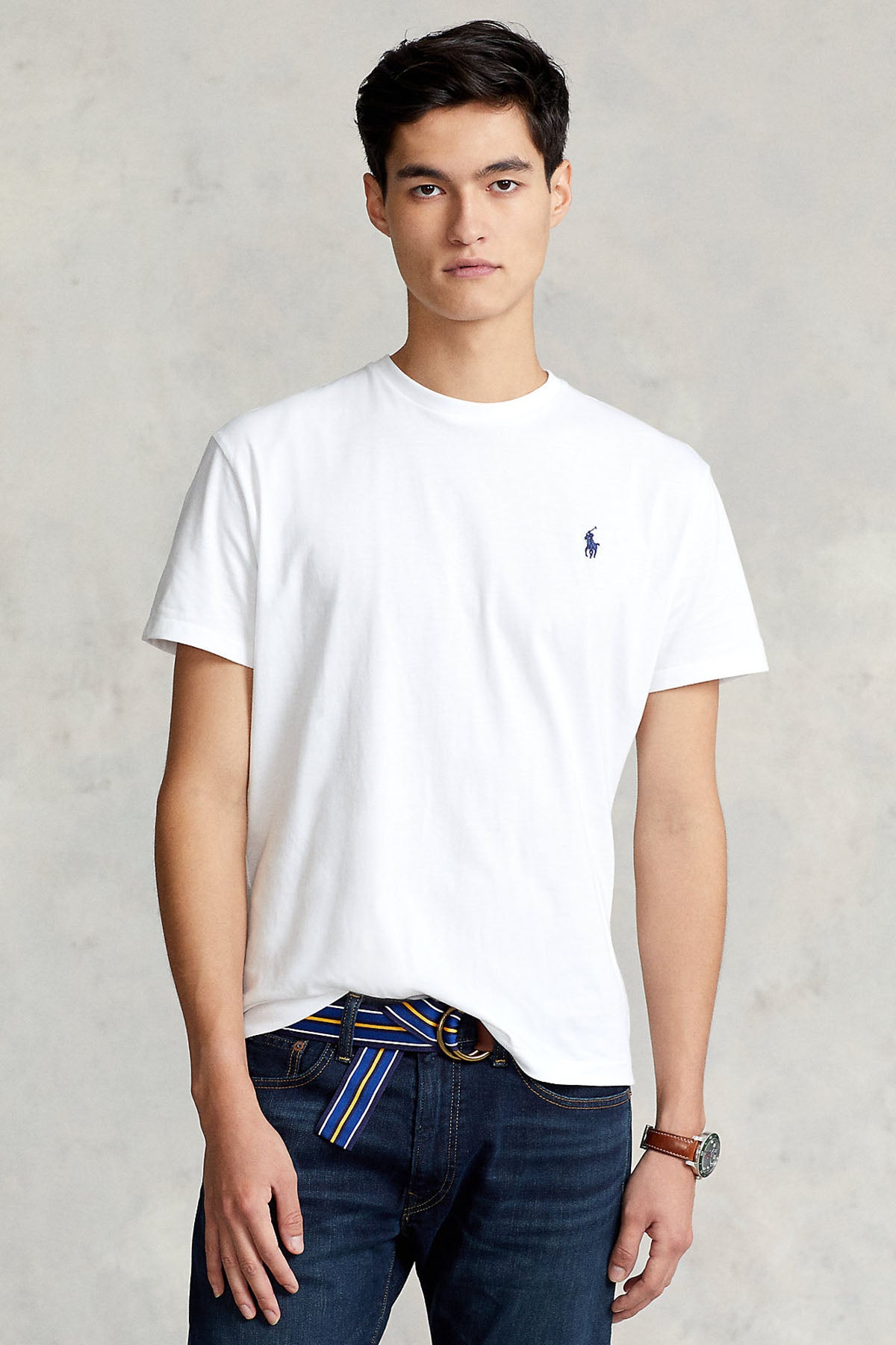 Polo Ralph Lauren Custom Slim Fit Yuvarlak Yaka T-shirt-Libas Trendy Fashion Store