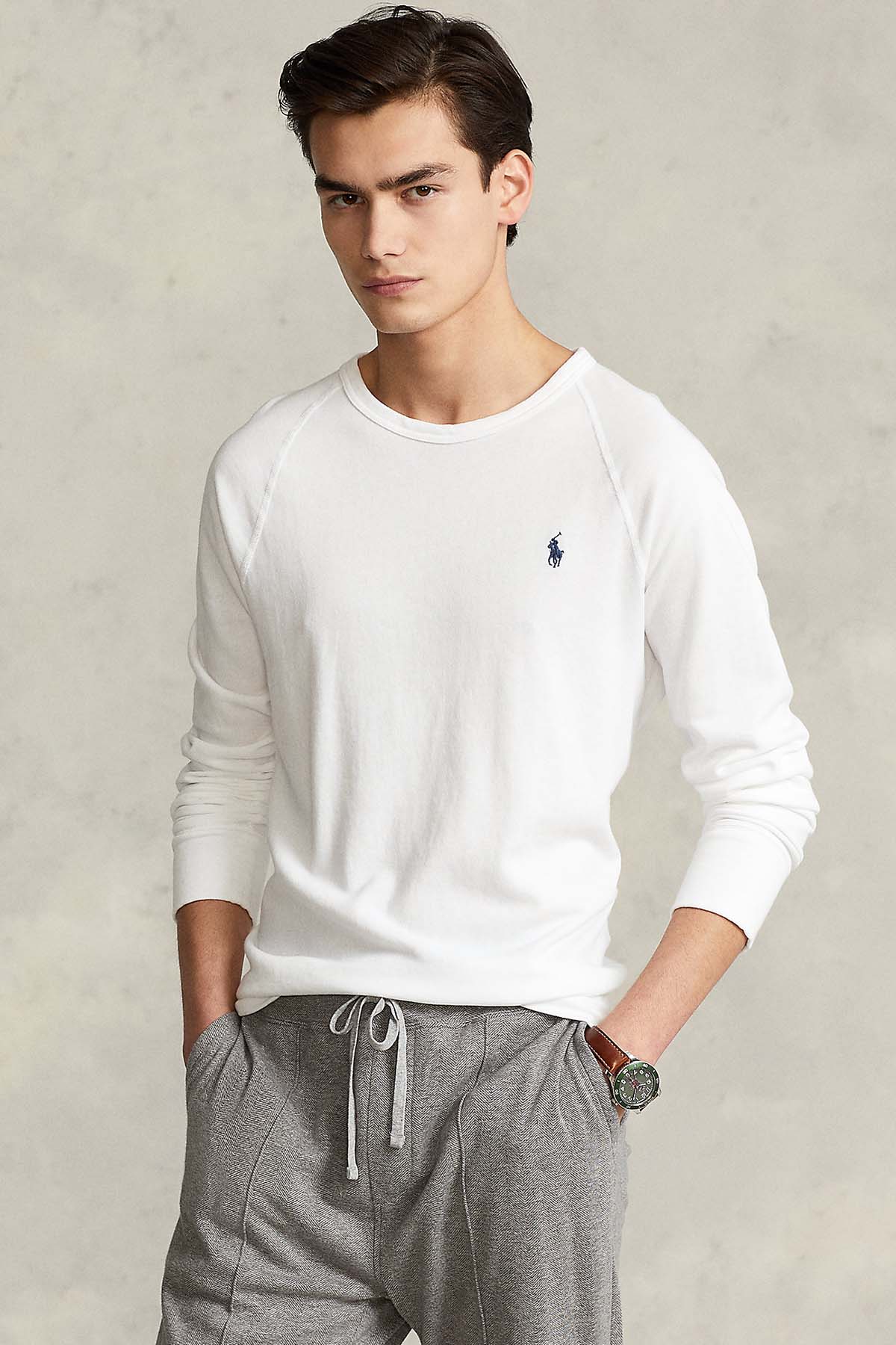 Polo Ralph Lauren Custom Fit Yuvarlak Yaka Sweatshirt-Libas Trendy Fashion Store