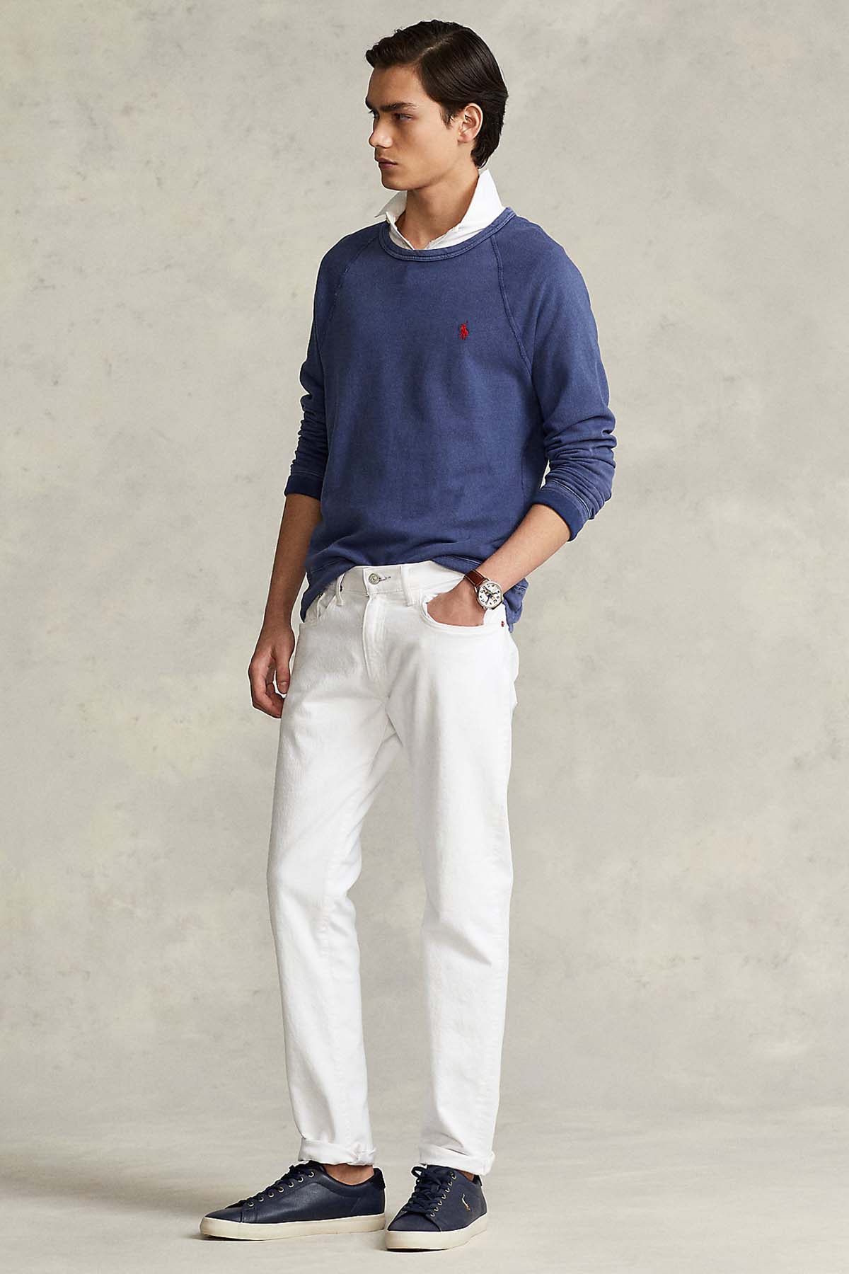 Polo Ralph Lauren Custom Fit Yuvarlak Yaka Sweatshirt-Libas Trendy Fashion Store