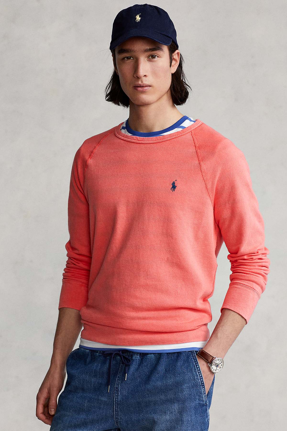 Polo Ralph Lauren Custom Fit Yuvarlak Yaka Sweatshirt-Libas Trendy Fashion Store