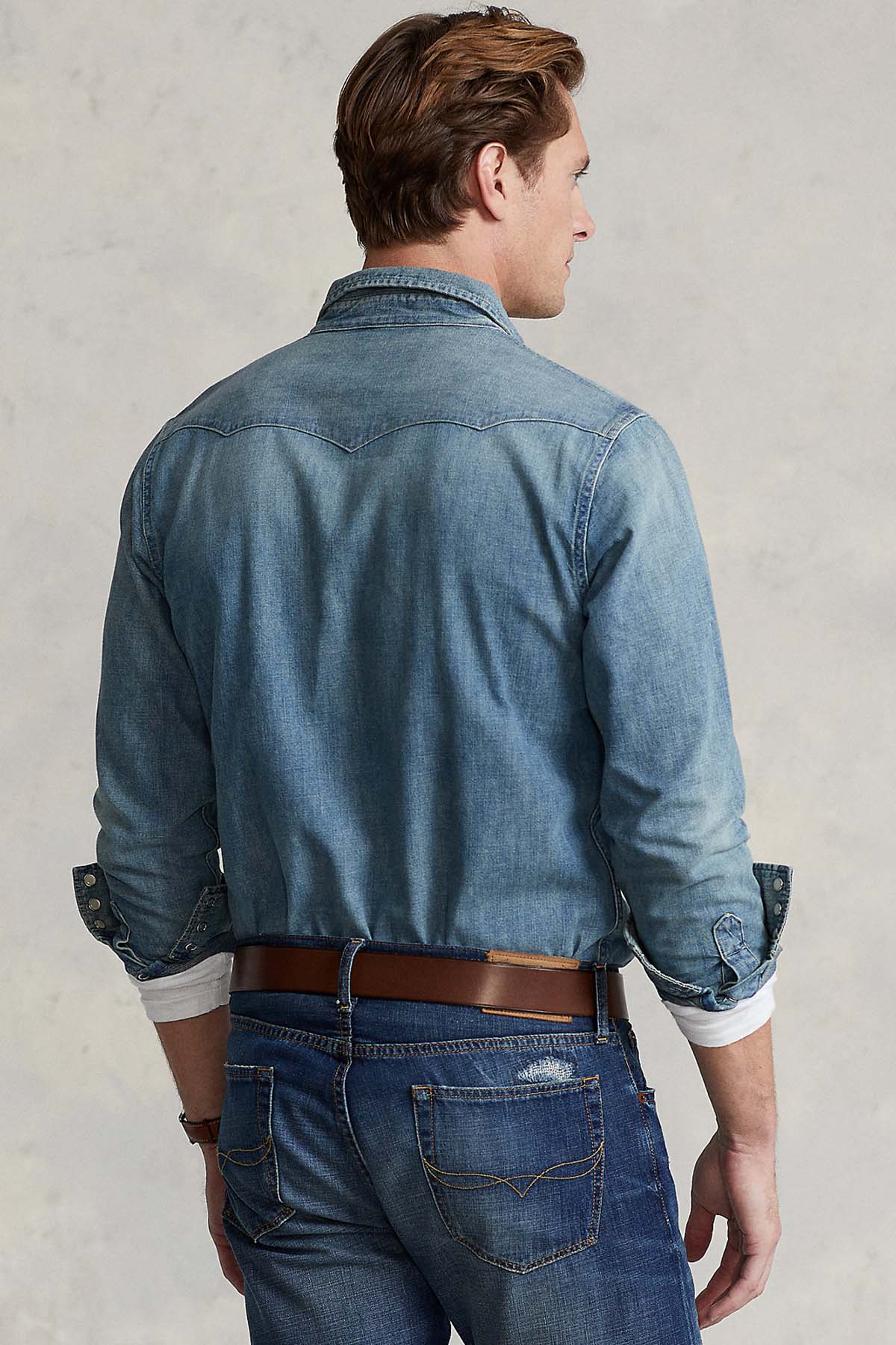 Polo Ralph Lauren Kapaklı Cepli Denim Gömlek-Libas Trendy Fashion Store