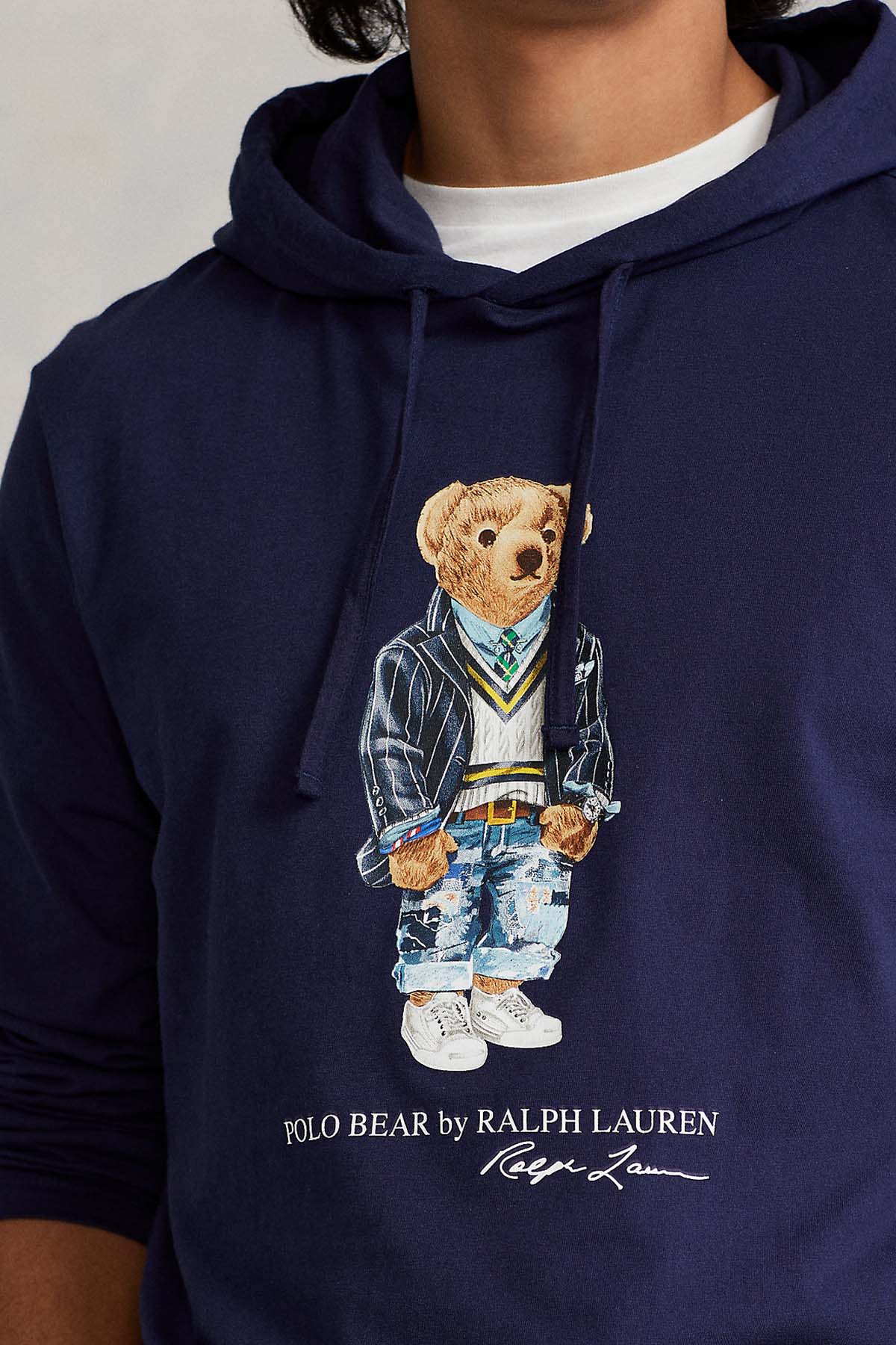 Polo Ralph Lauren Polo Bear Kapüşonlu İnce Sweatshirt-Libas Trendy Fashion Store