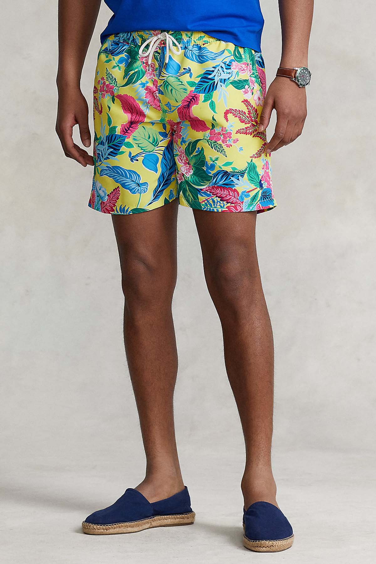 Polo Ralph Lauren Çiçek Desenli Beli Lastikli Şort Mayo-Libas Trendy Fashion Store