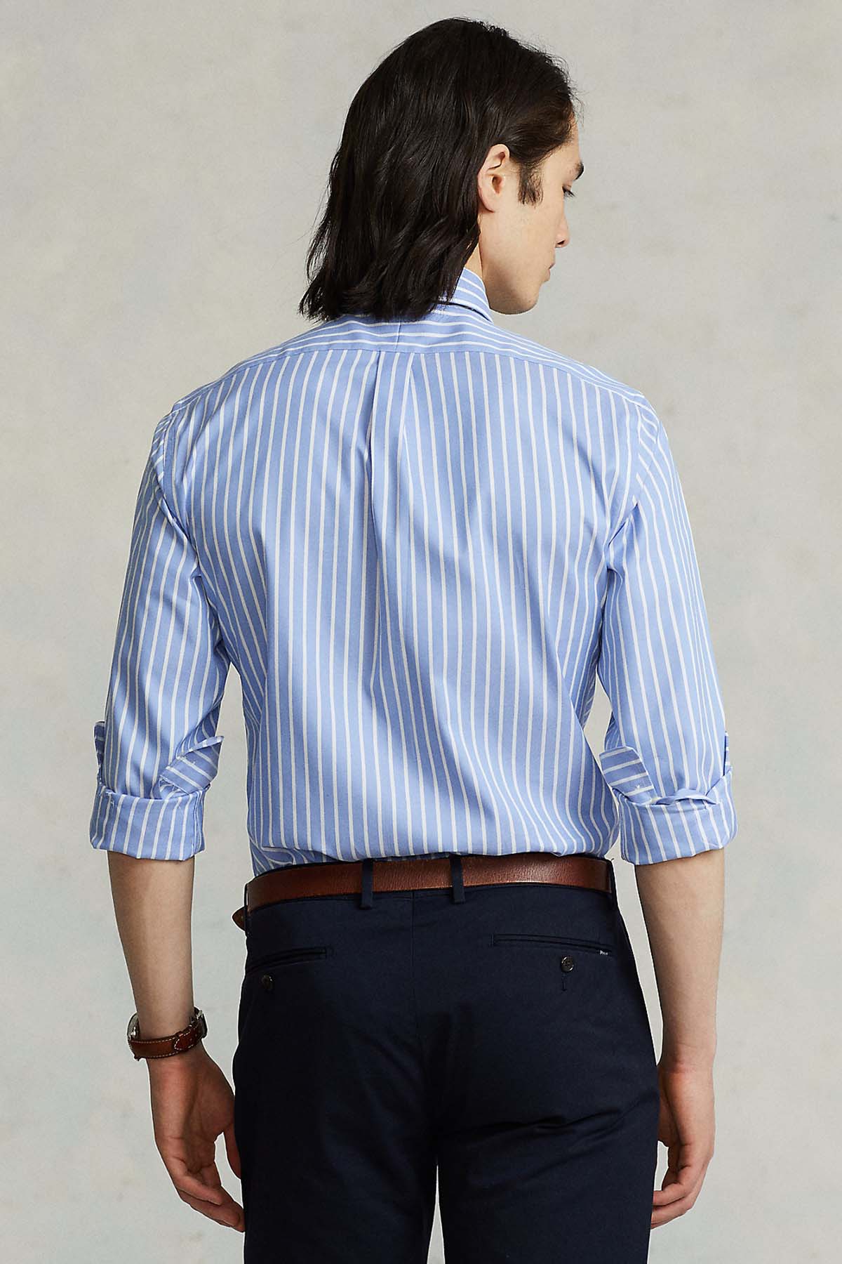 Polo Ralph Lauren Slim Fit Çizgili Gömlek-Libas Trendy Fashion Store